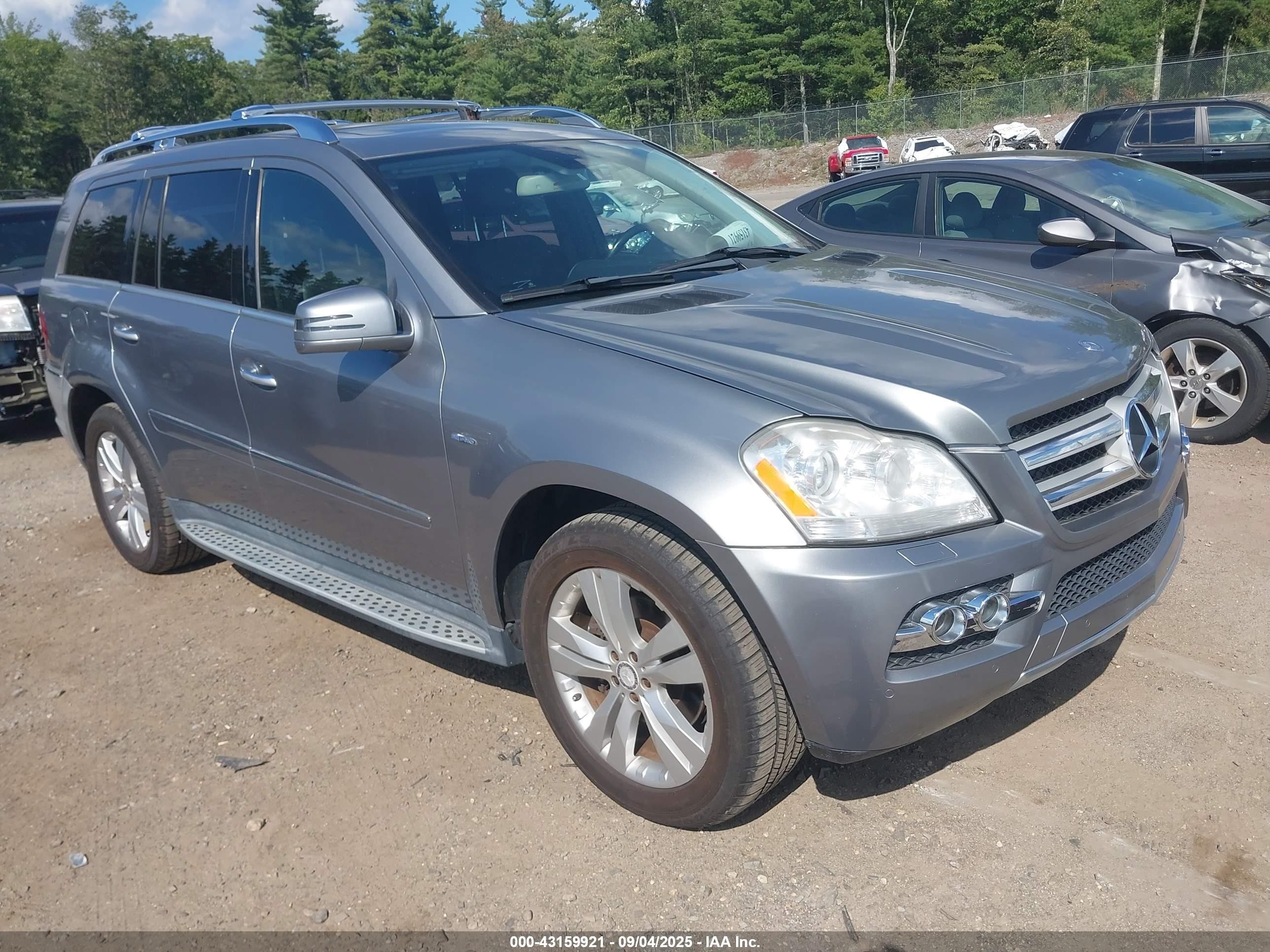 2011 Mercedes-benz Gl 350 Bluetec 4matic Silver vin: 4JGBF2FE0BA732045