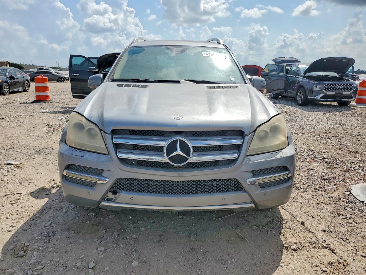 2012 Mercedes-benz Gl 350 Bluetec Gray vin: 4JGBF2FE0CA778279