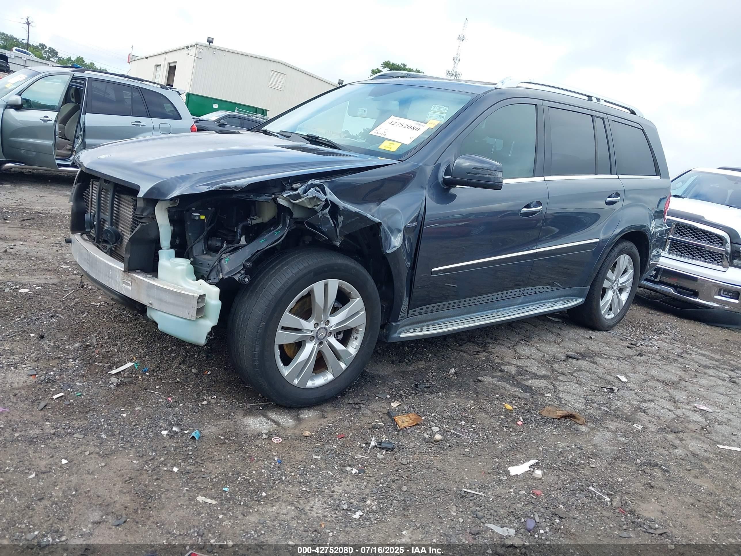 2012 Mercedes-benz Gl 350 Bluetec 4matic Серый vin: 4JGBF2FE1CA794877