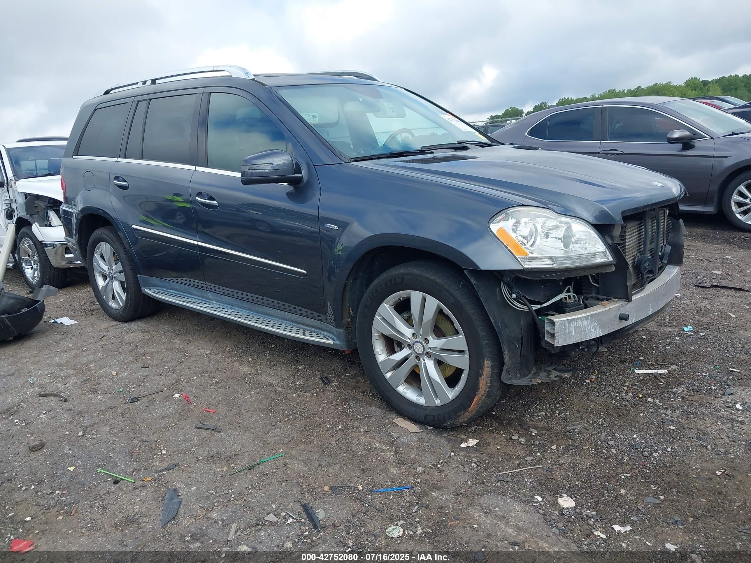 2012 Mercedes-benz Gl 350 Bluetec 4matic Серый vin: 4JGBF2FE1CA794877