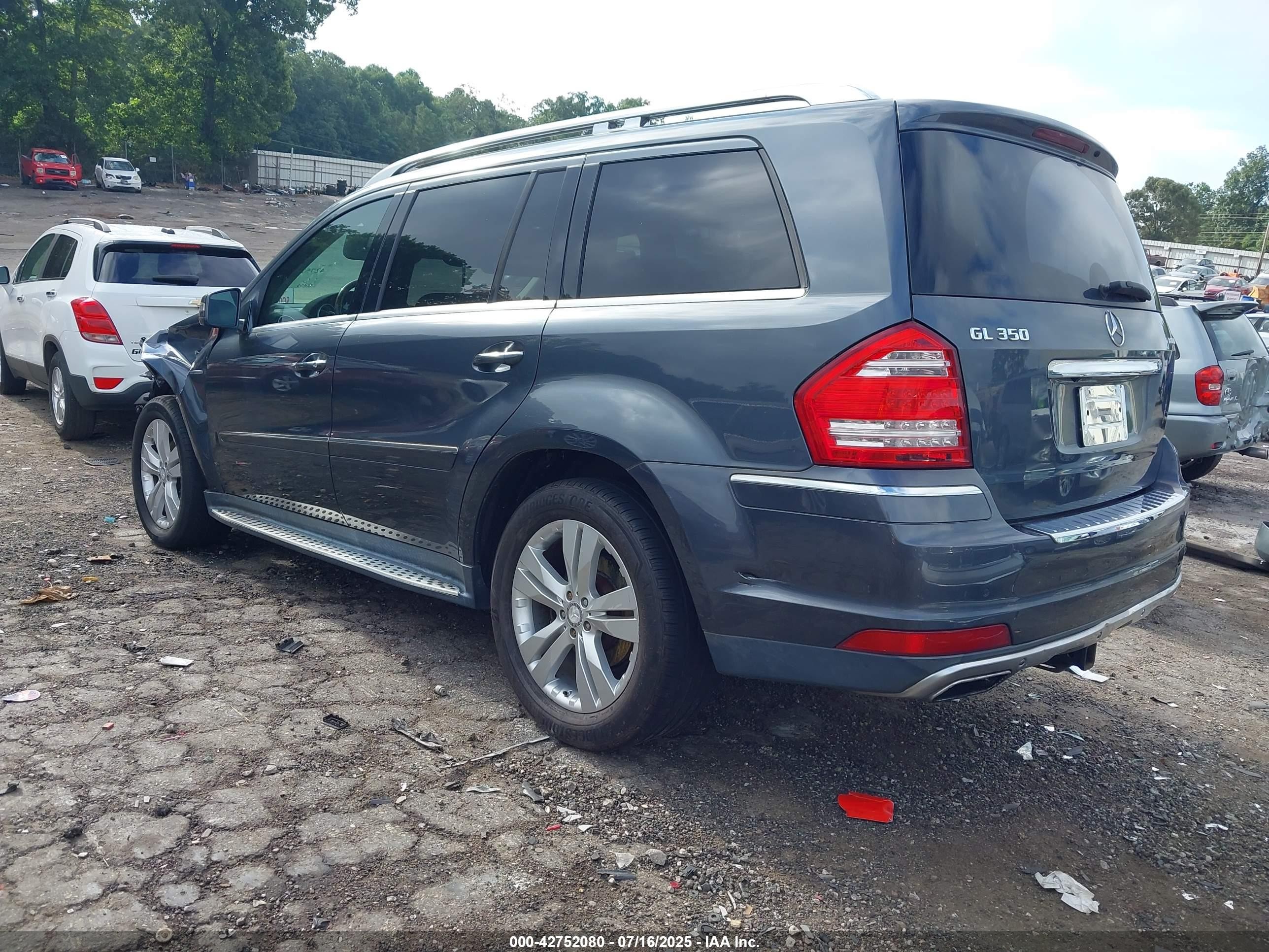 2012 Mercedes-benz Gl 350 Bluetec 4matic Серый vin: 4JGBF2FE1CA794877