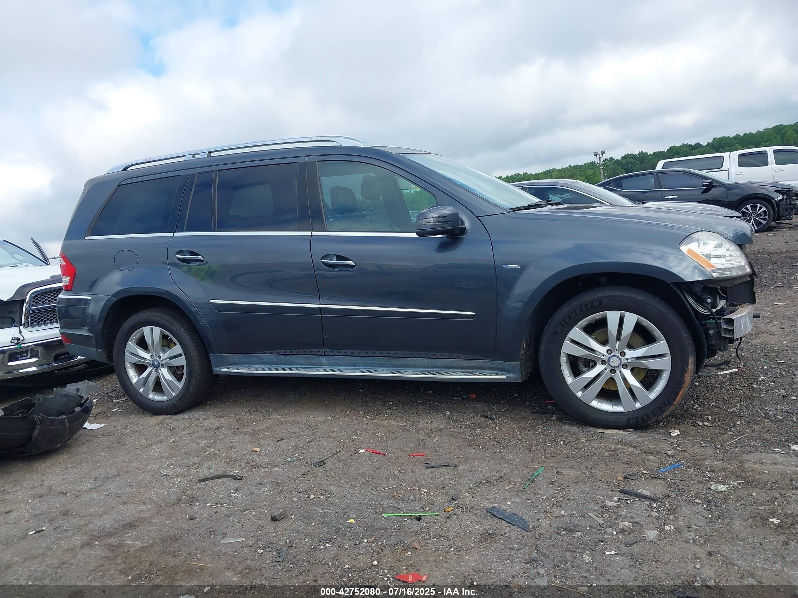 2012 Mercedes-benz Gl 350 Bluetec 4matic Серый vin: 4JGBF2FE1CA794877