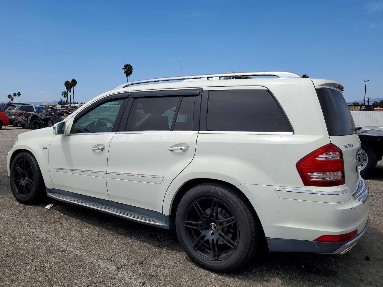 2012 Mercedes-benz Gl 350 Bluetec White vin: 4JGBF2FE2CA784164