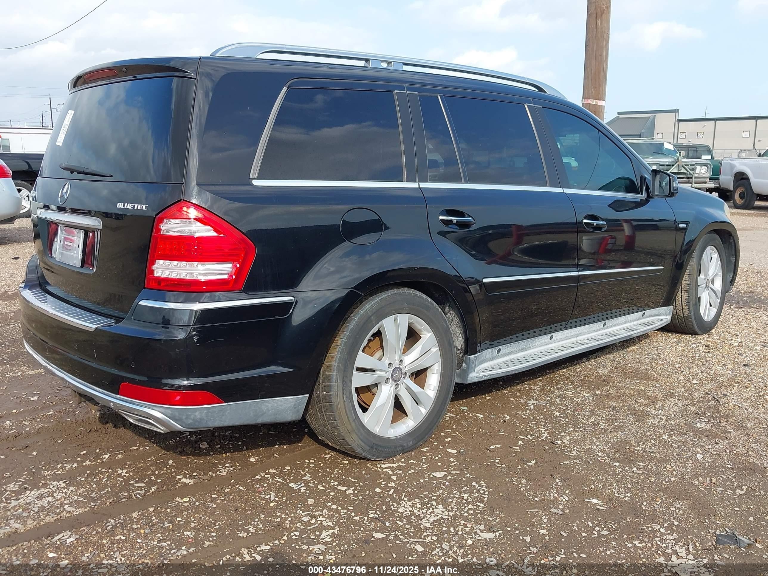 2011 Mercedes-benz Gl 350 Bluetec 4matic Black vin: 4JGBF2FE3BA734923