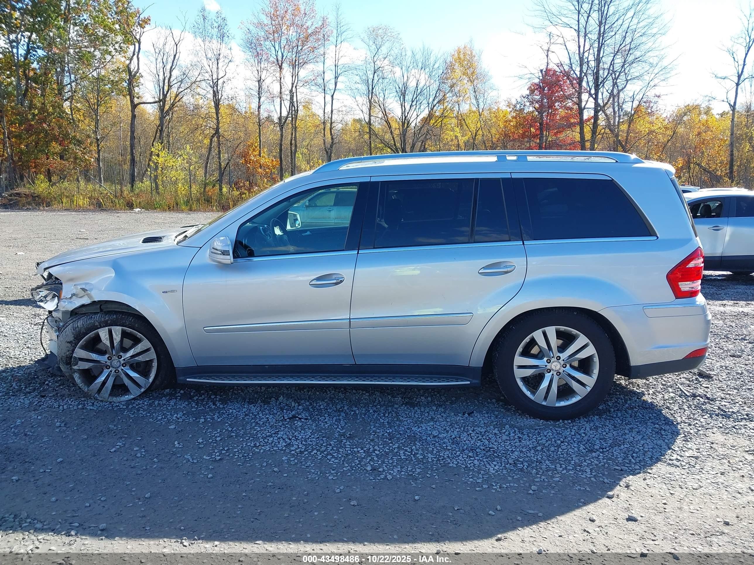 2011 Mercedes-benz Gl 350 Bluetec 4matic Silver vin: 4JGBF2FE4BA674974