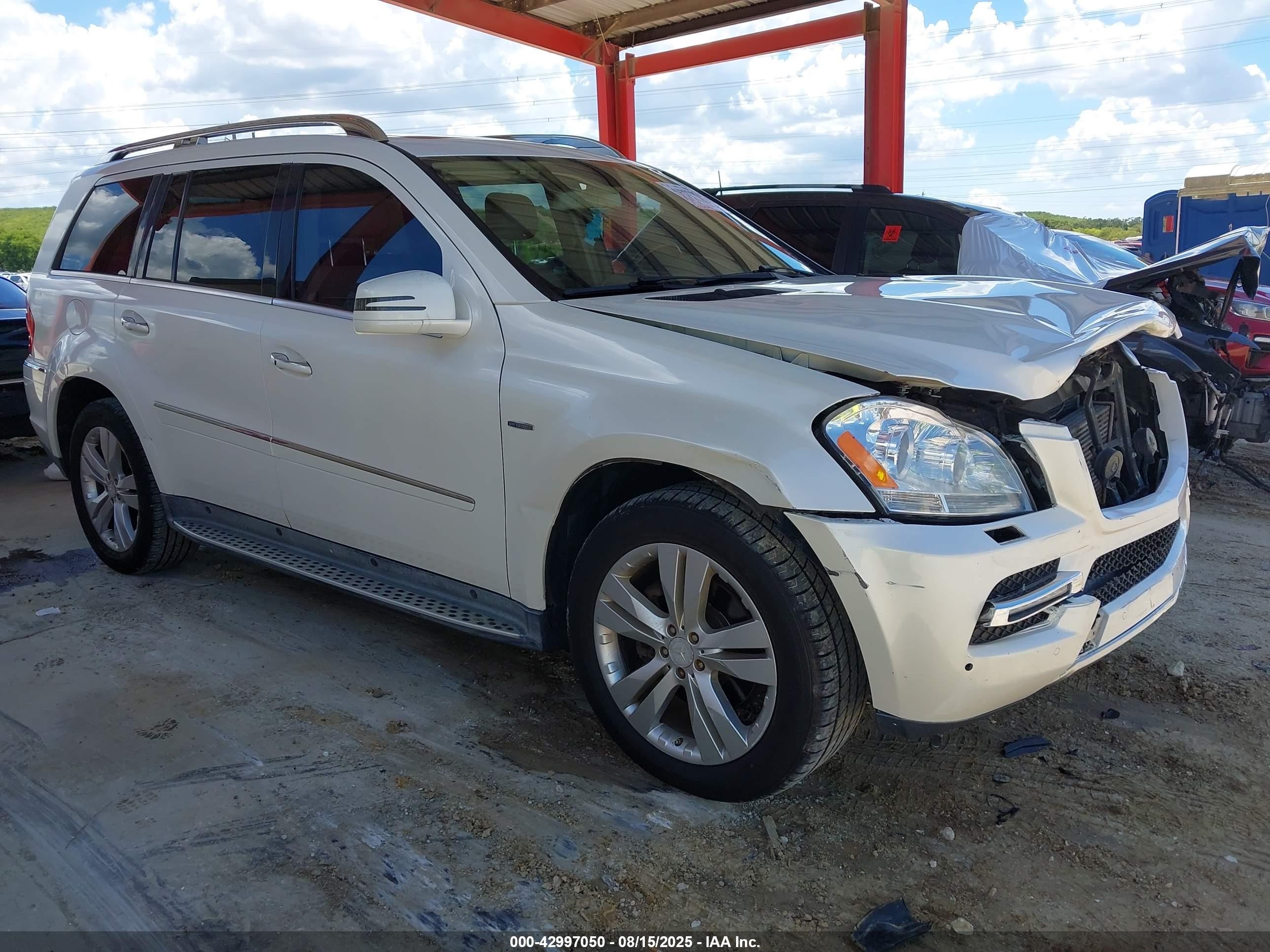 2011 Mercedes-benz Gl 350 Bluetec 4matic White vin: 4JGBF2FE4BA727270