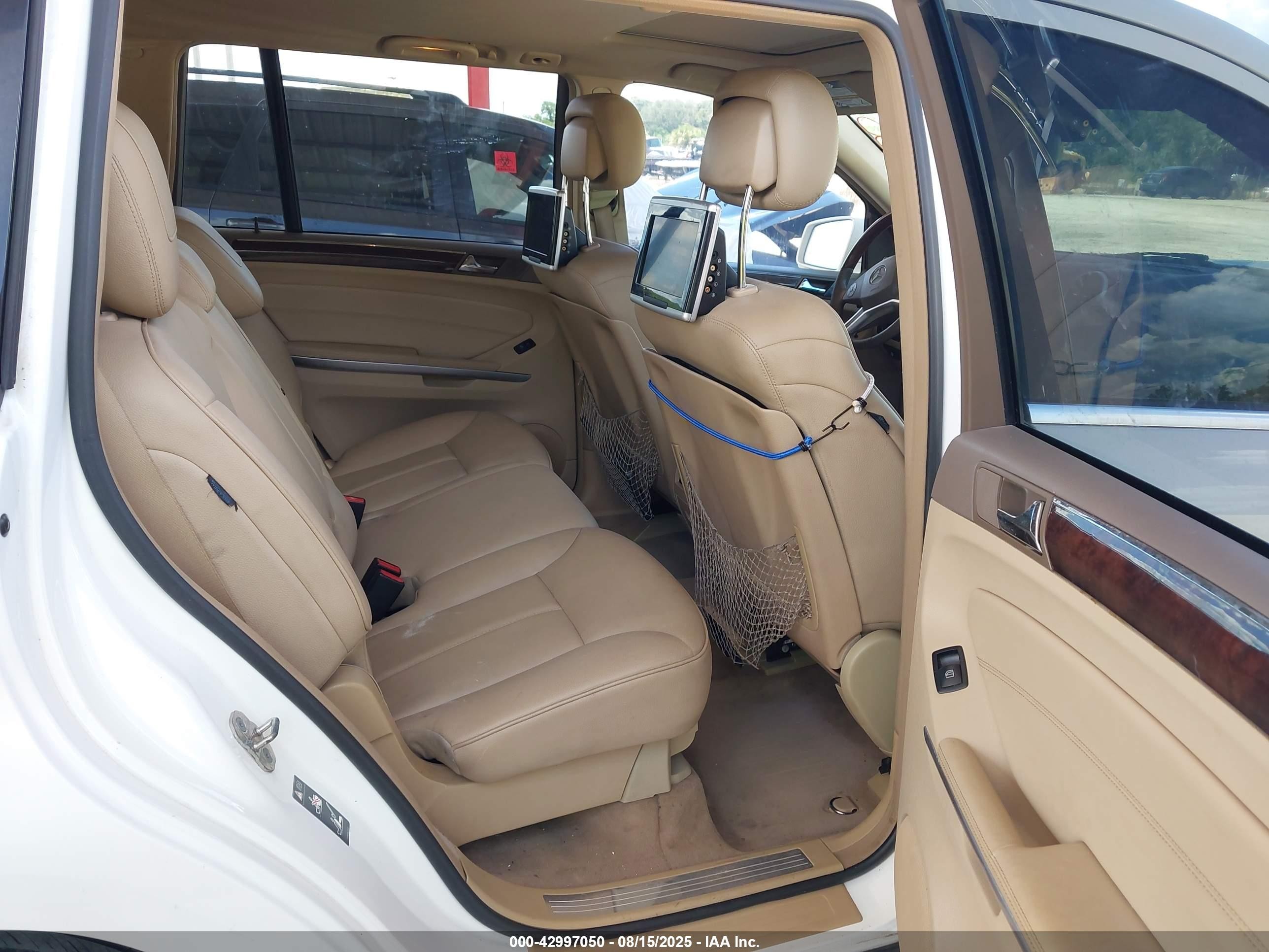 2011 Mercedes-benz Gl 350 Bluetec 4matic White vin: 4JGBF2FE4BA727270
