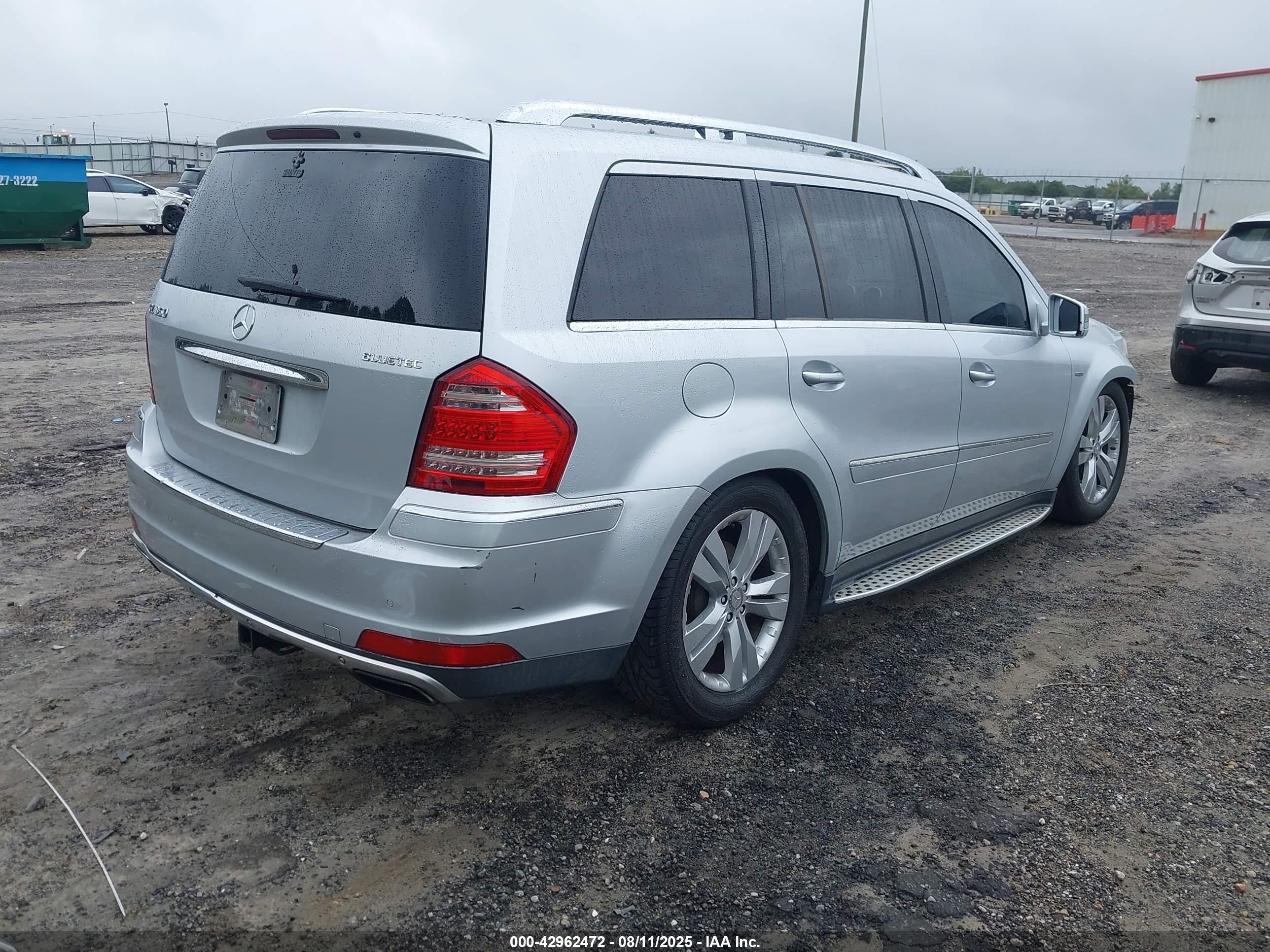 2012 Mercedes-benz Gl 350 Bluetec 4matic Серебряный vin: 4JGBF2FE4CA761663