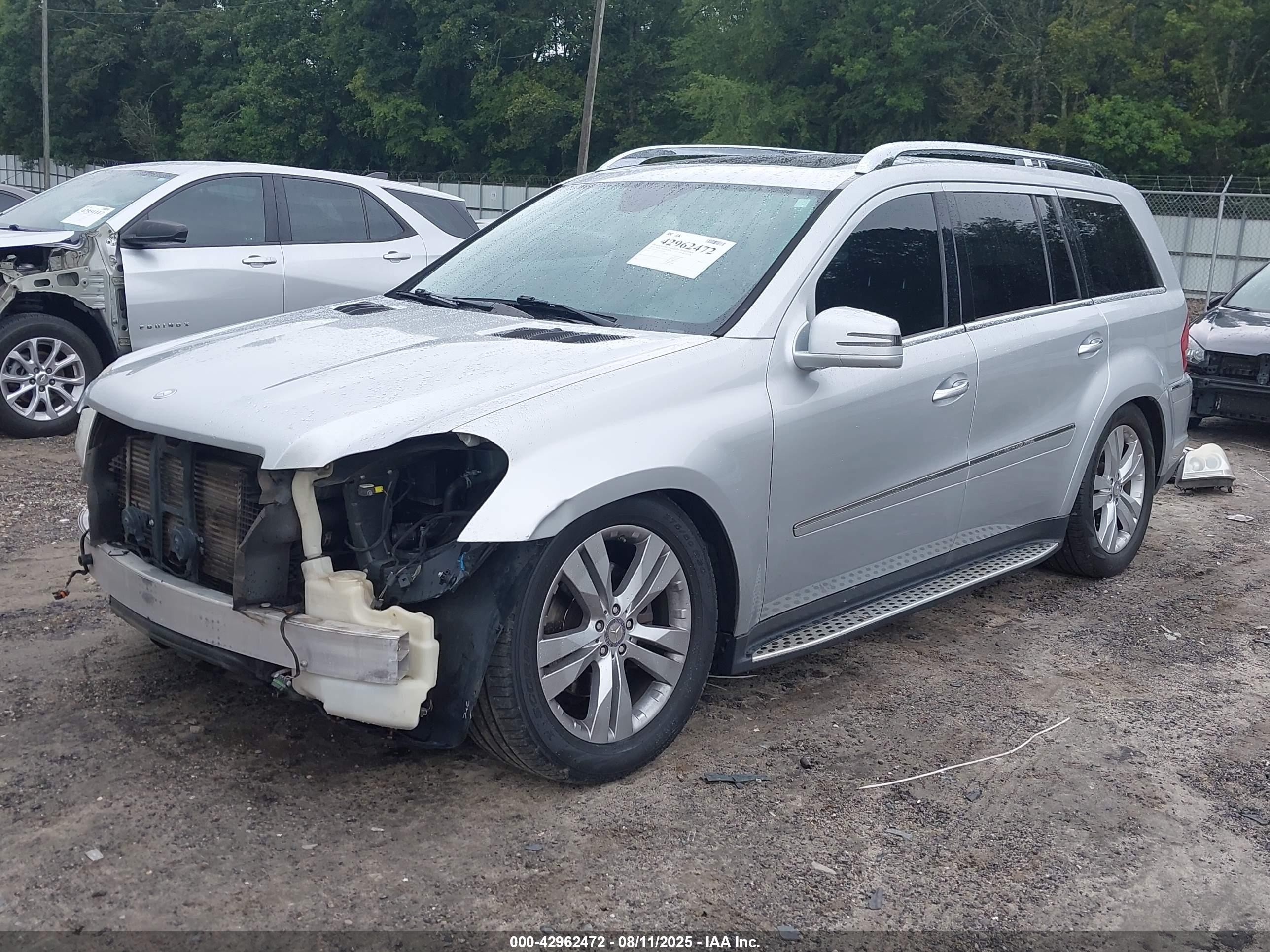 2012 Mercedes-benz Gl 350 Bluetec 4matic Серебряный vin: 4JGBF2FE4CA761663