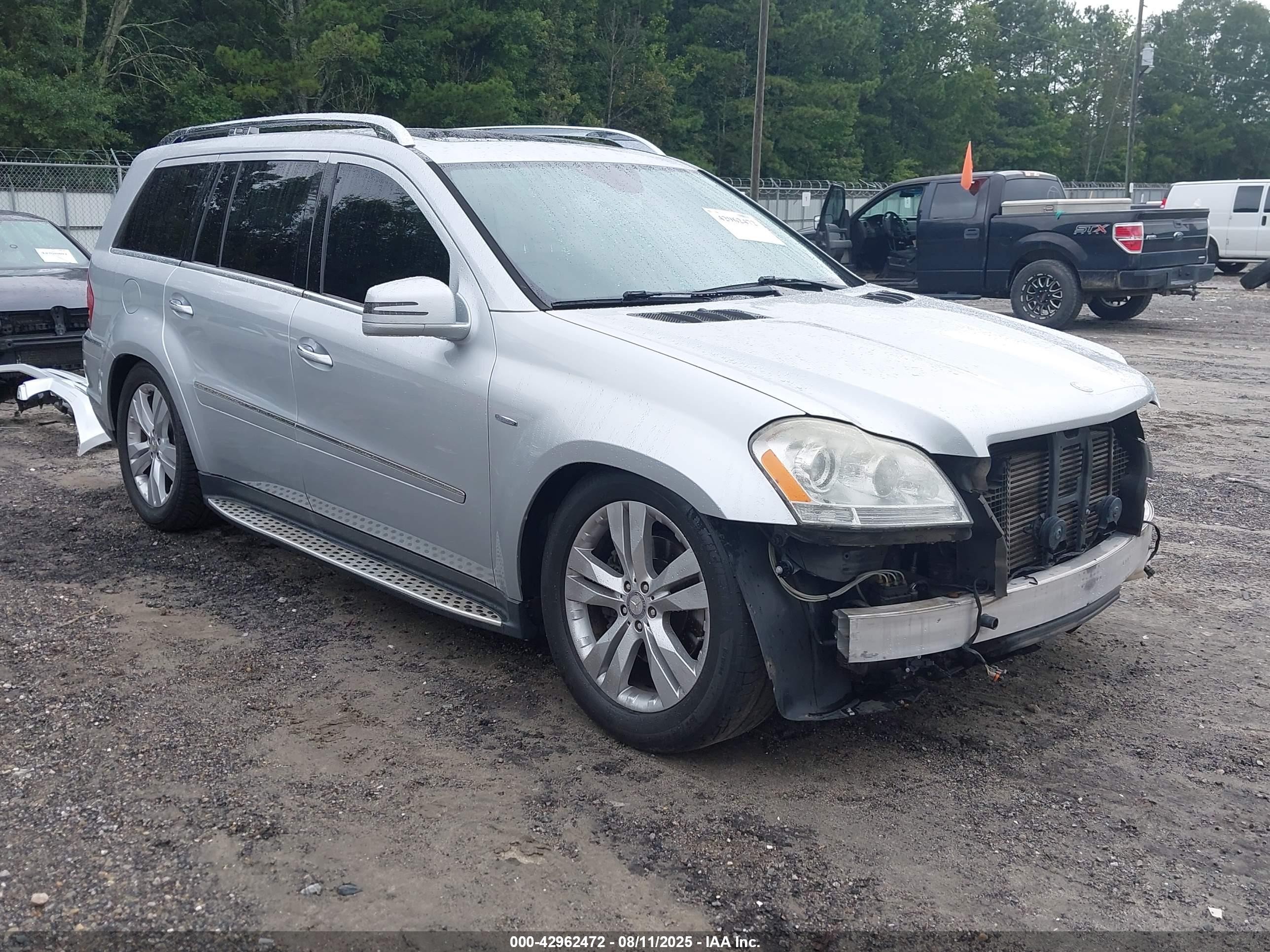 2012 Mercedes-benz Gl 350 Bluetec 4matic Серебряный vin: 4JGBF2FE4CA761663