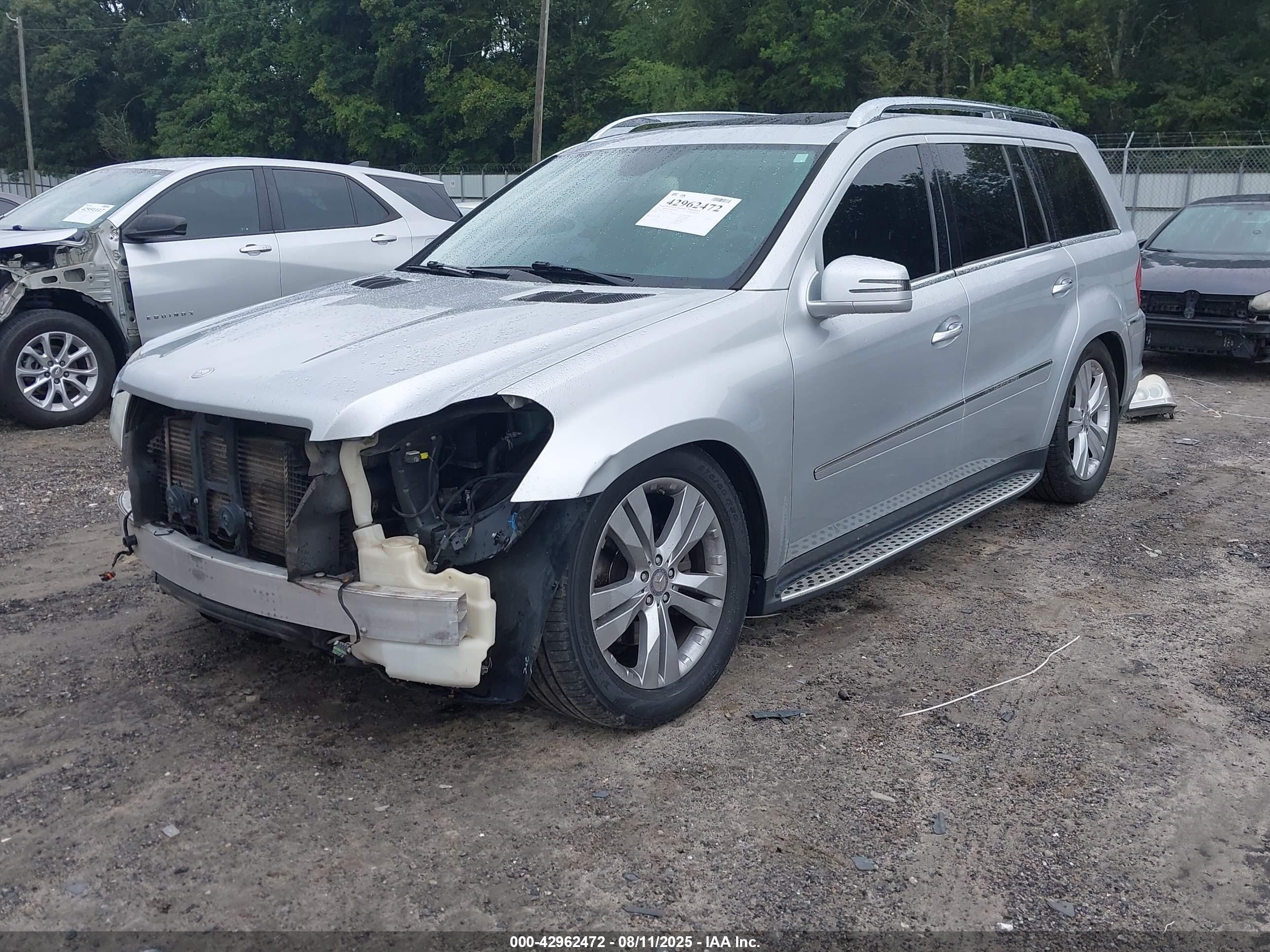 2012 Mercedes-benz Gl 350 Bluetec 4matic Серебряный vin: 4JGBF2FE4CA761663