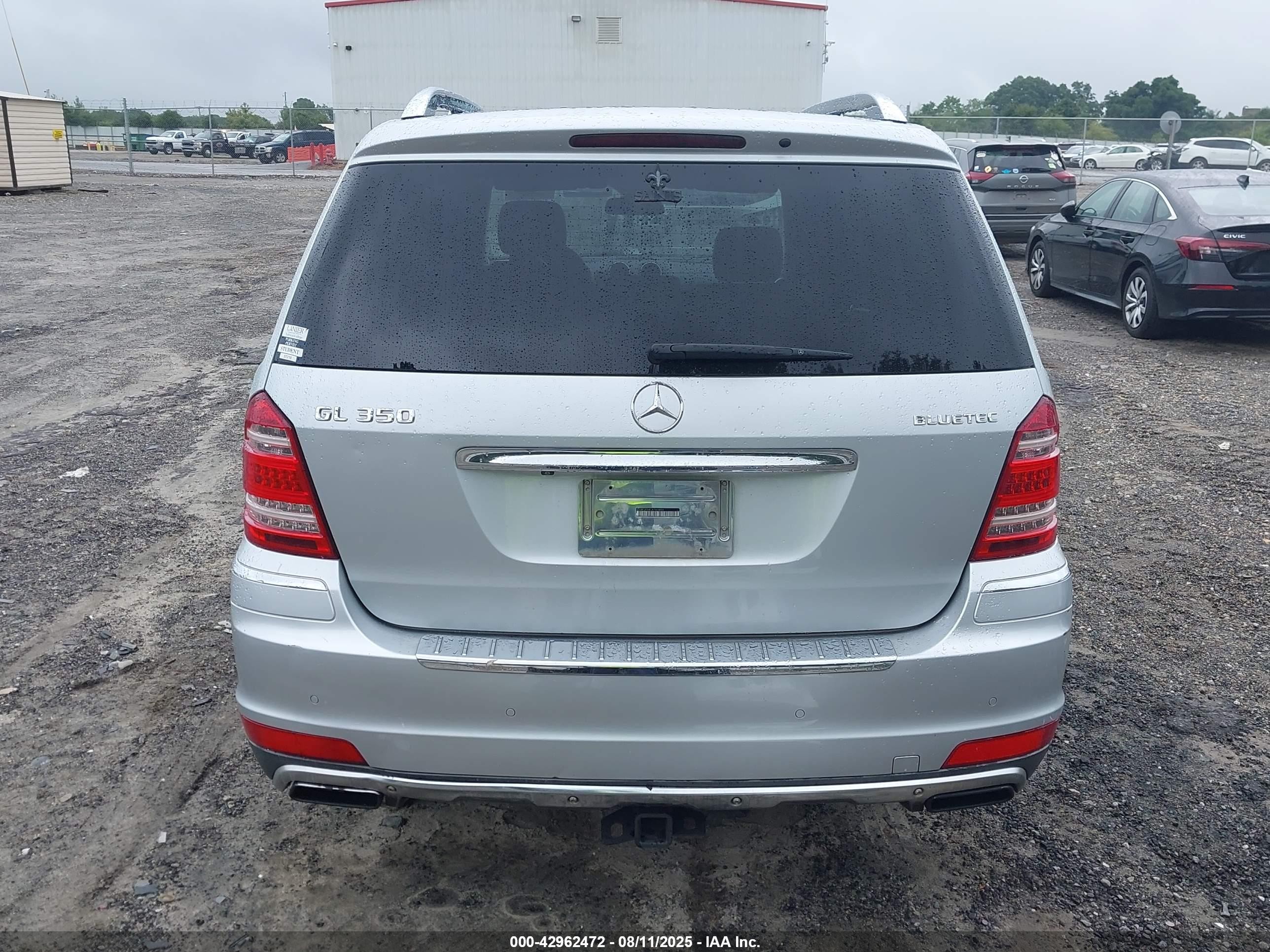 2012 Mercedes-benz Gl 350 Bluetec 4matic Серебряный vin: 4JGBF2FE4CA761663