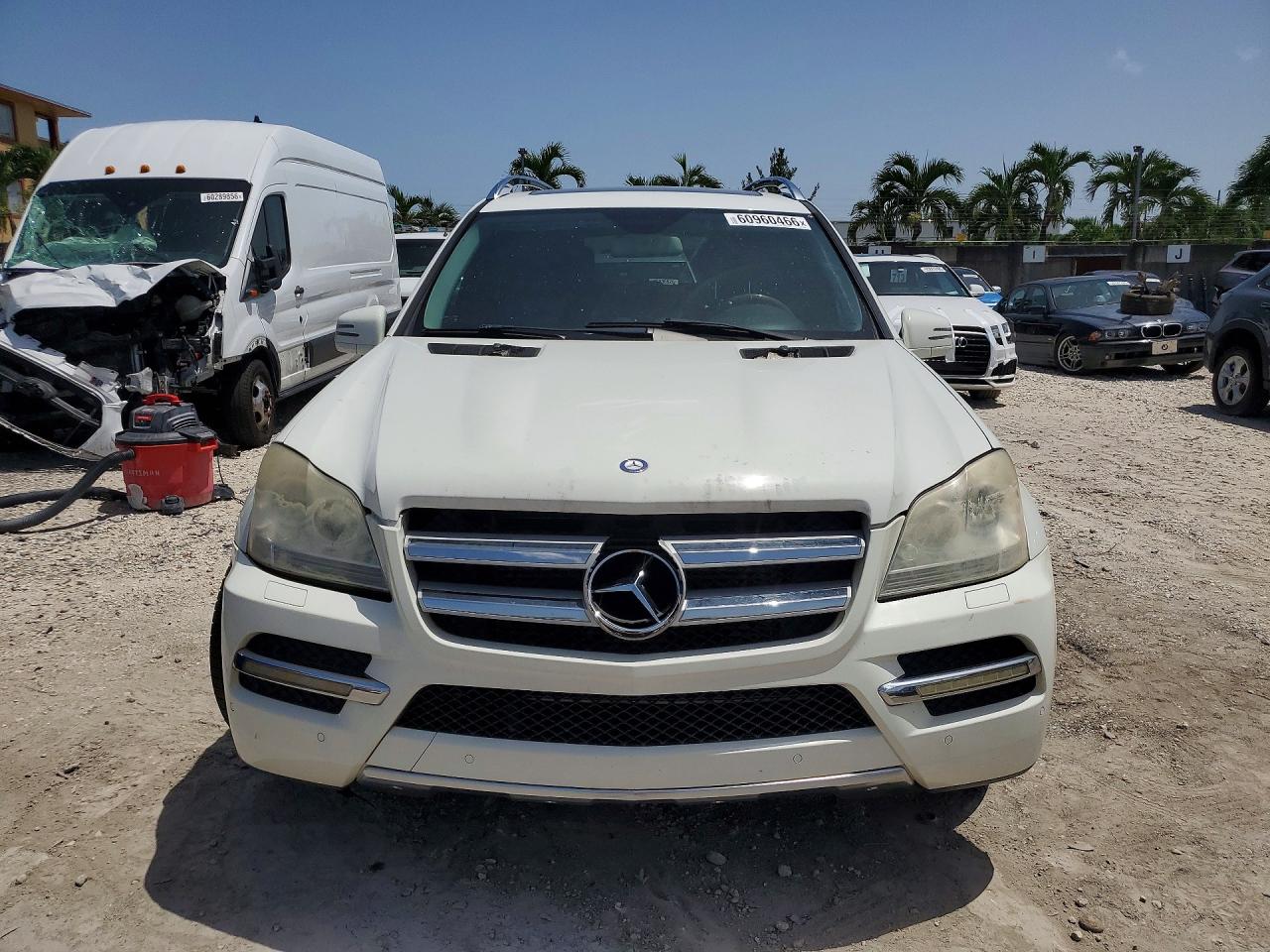 2011 Mercedes-benz Gl 350 Bluetec White vin: 4JGBF2FE5BA715208