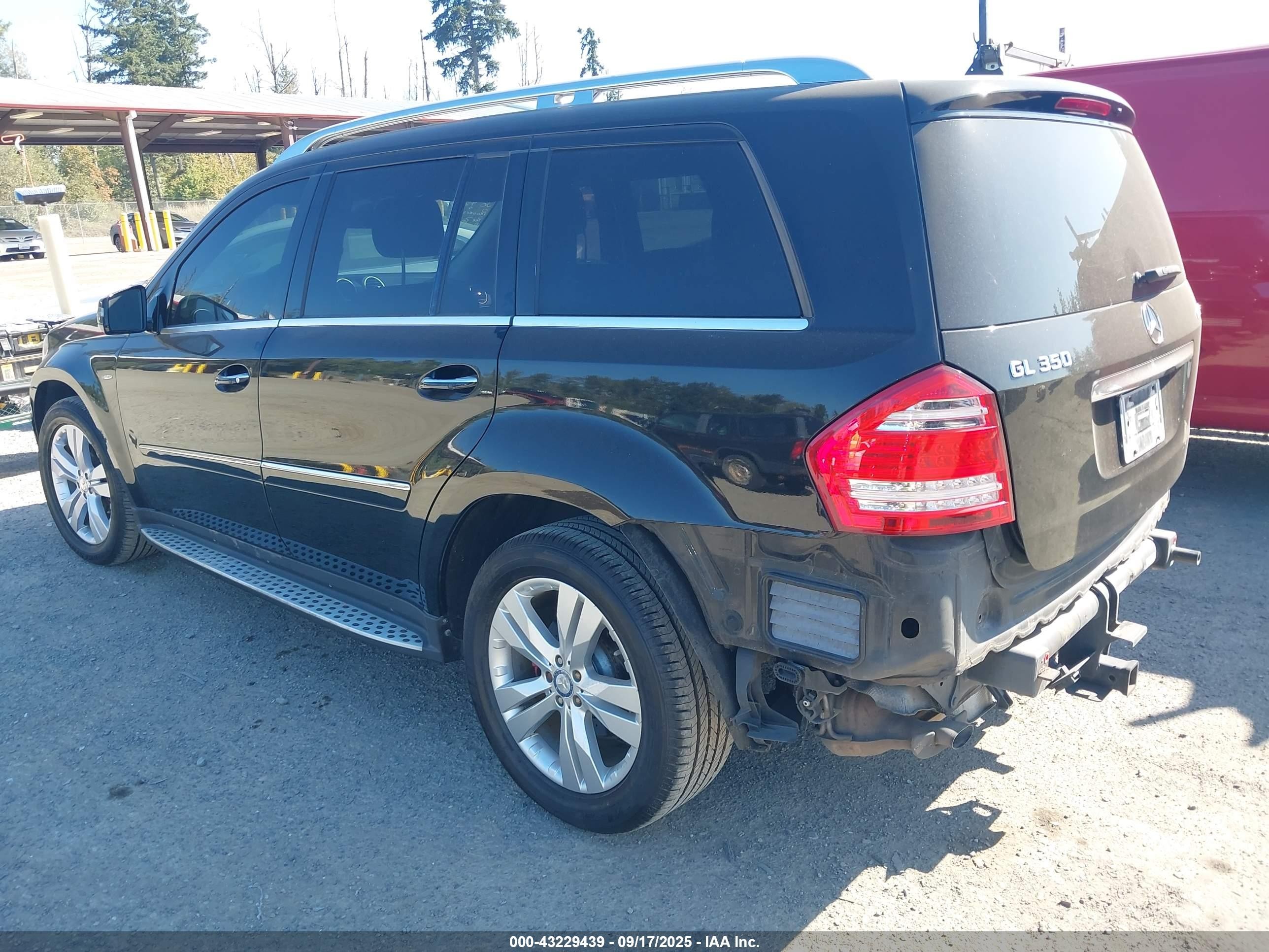 2011 Mercedes-benz Gl 350 Bluetec 4matic Black vin: 4JGBF2FE5BA746930