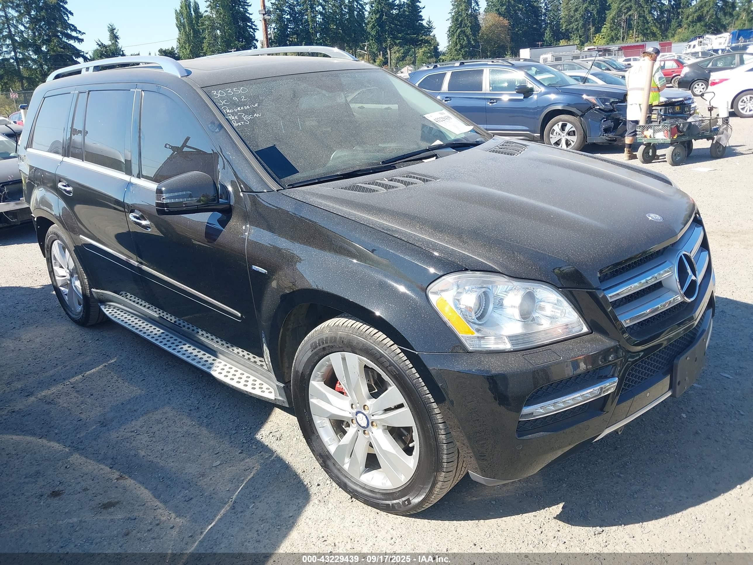 2011 Mercedes-benz Gl 350 Bluetec 4matic Black vin: 4JGBF2FE5BA746930