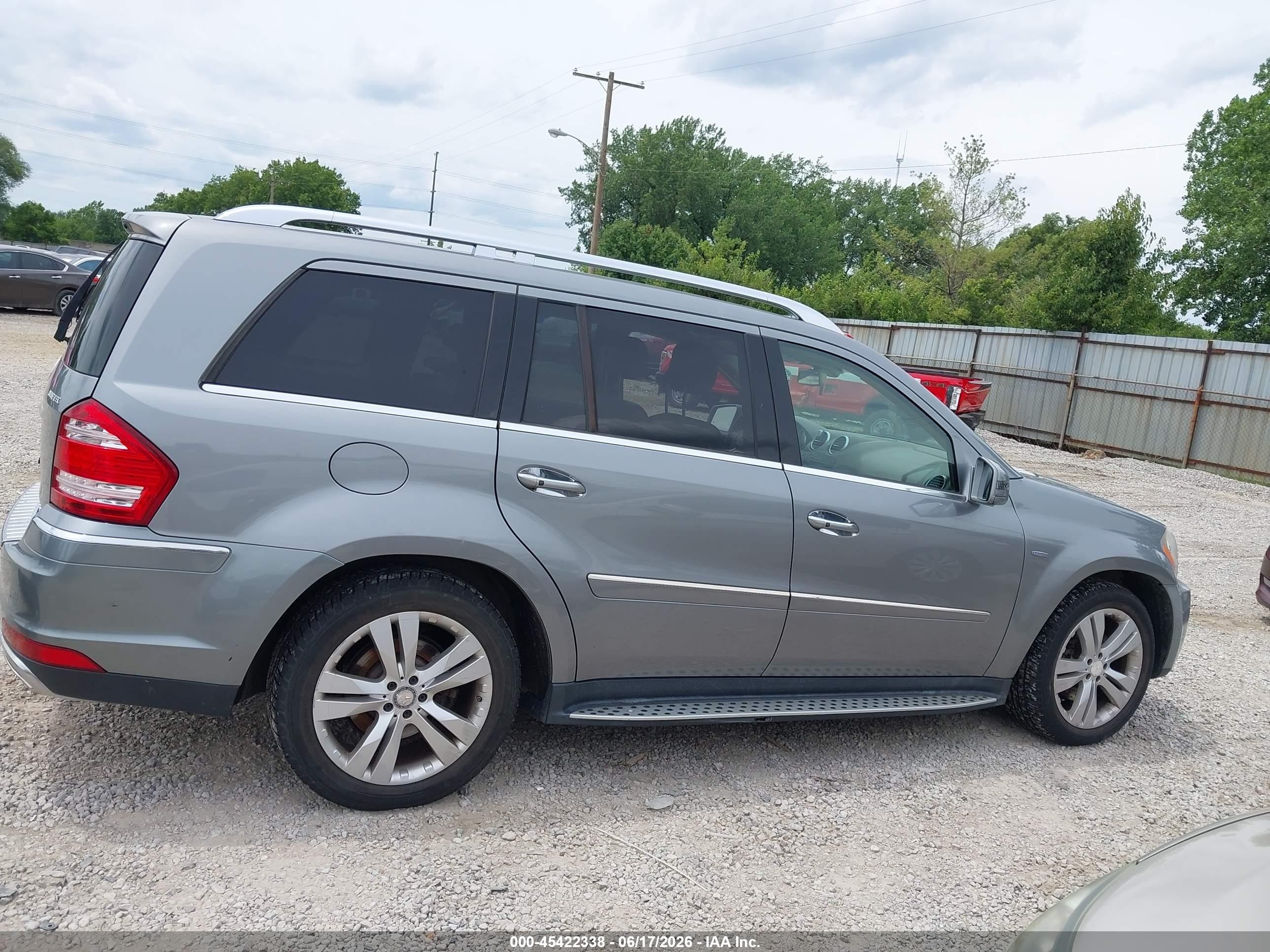2012 Mercedes-benz Gl 350 Bluetec 4matic Light Blue vin: 4JGBF2FE5CA771084
