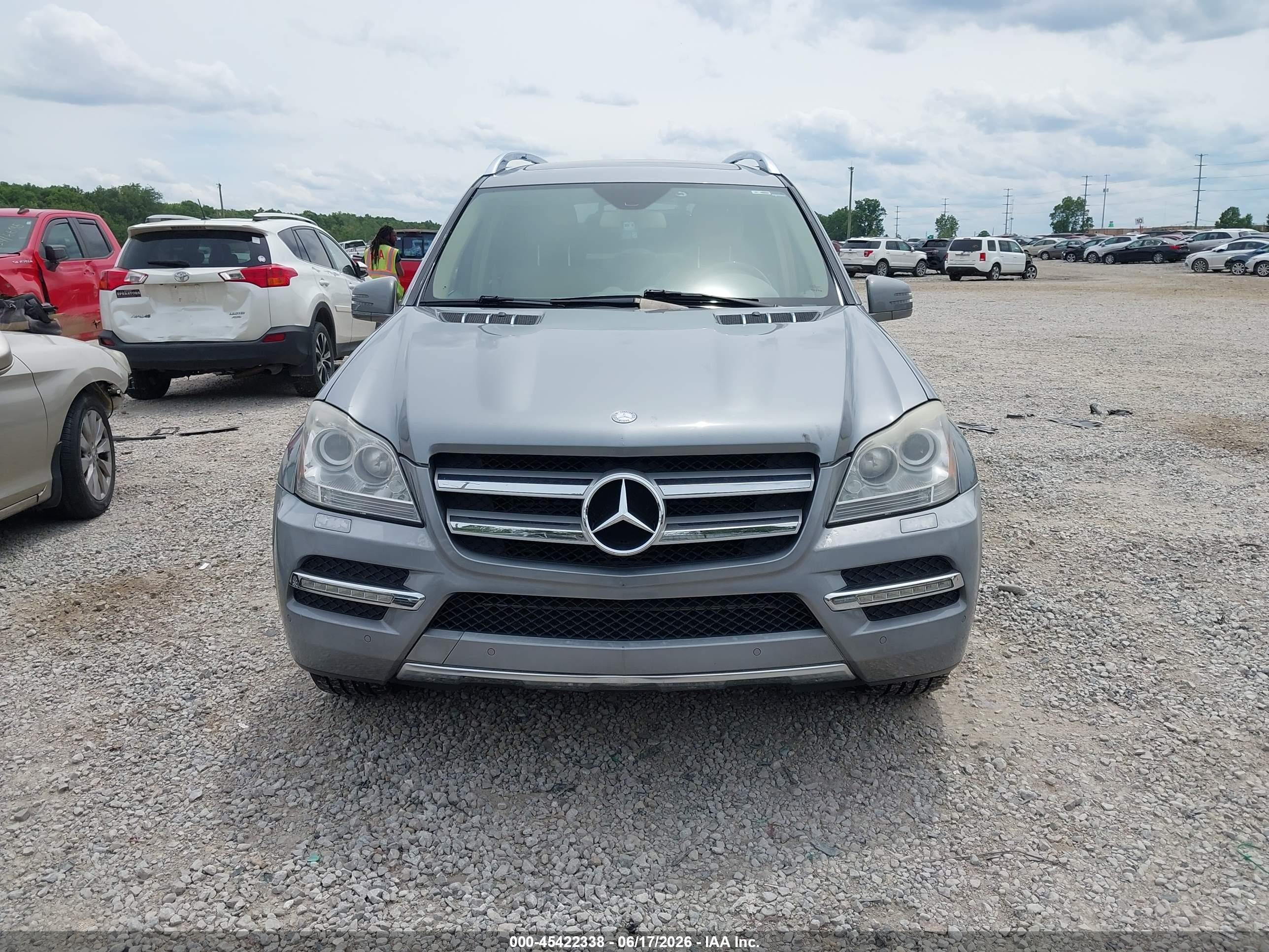 2012 Mercedes-benz Gl 350 Bluetec 4matic Light Blue vin: 4JGBF2FE5CA771084
