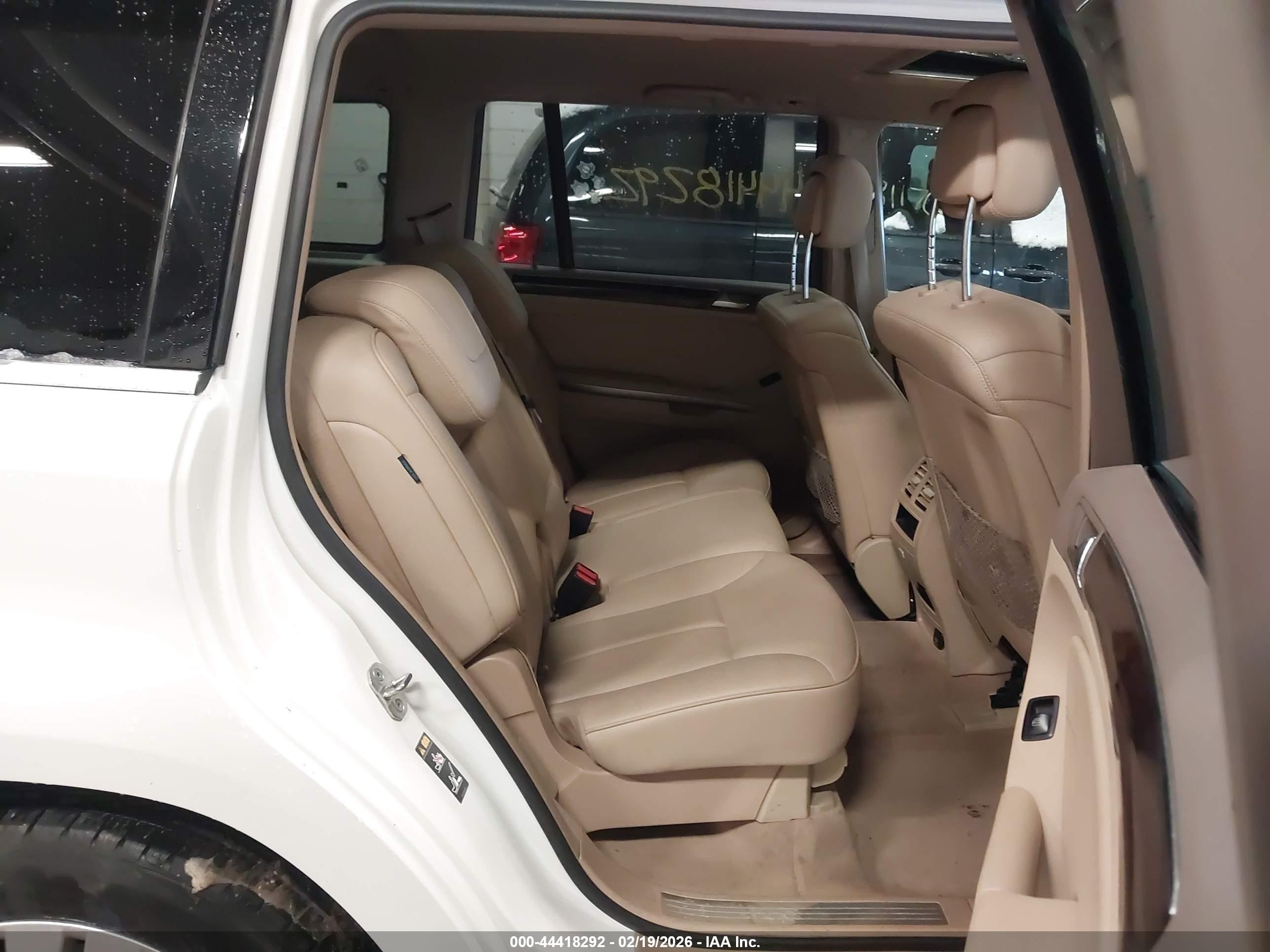 2012 Mercedes-benz Gl 350 Bluetec 4matic White vin: 4JGBF2FE5CA790069