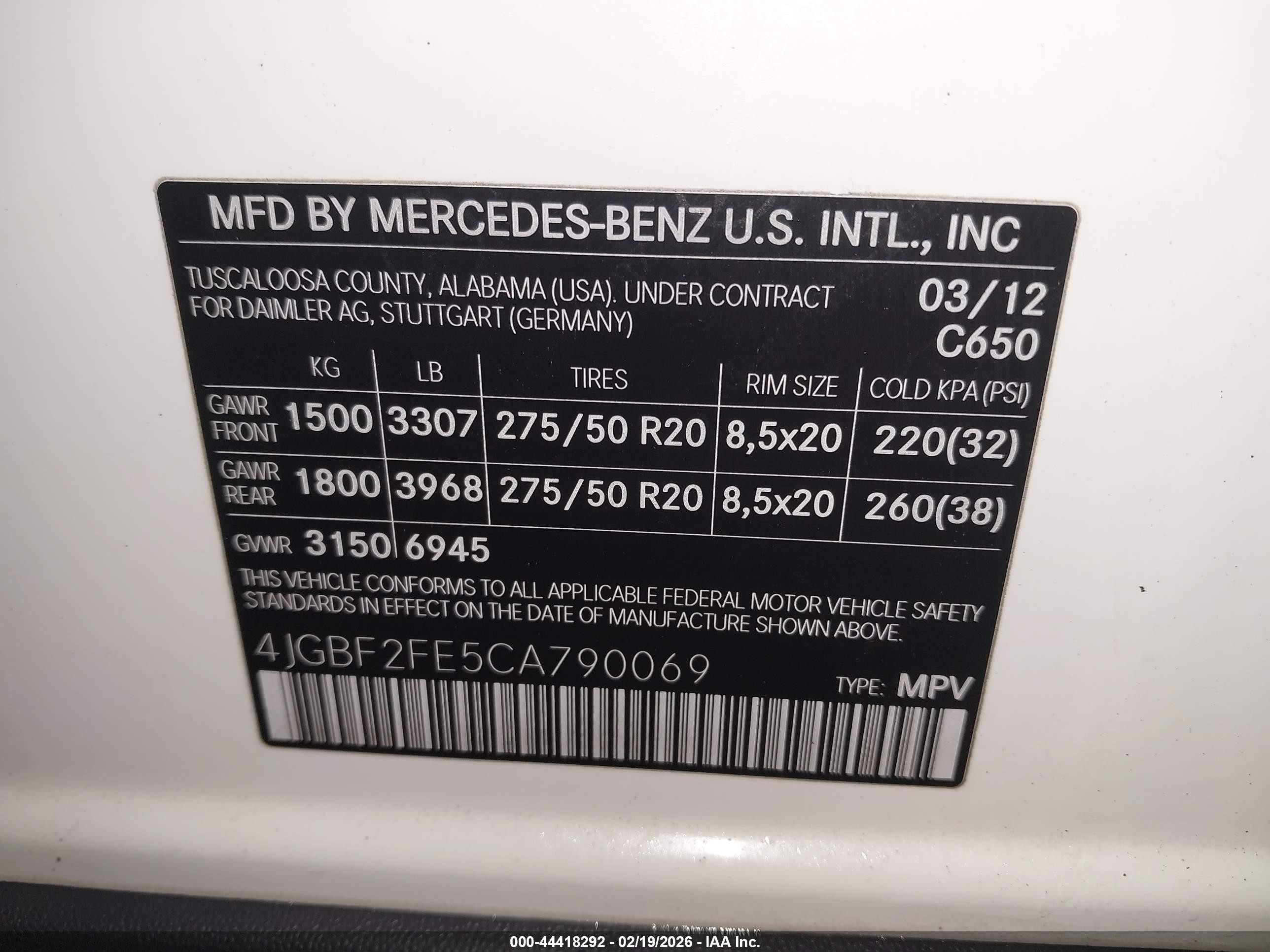 2012 Mercedes-benz Gl 350 Bluetec 4matic White vin: 4JGBF2FE5CA790069