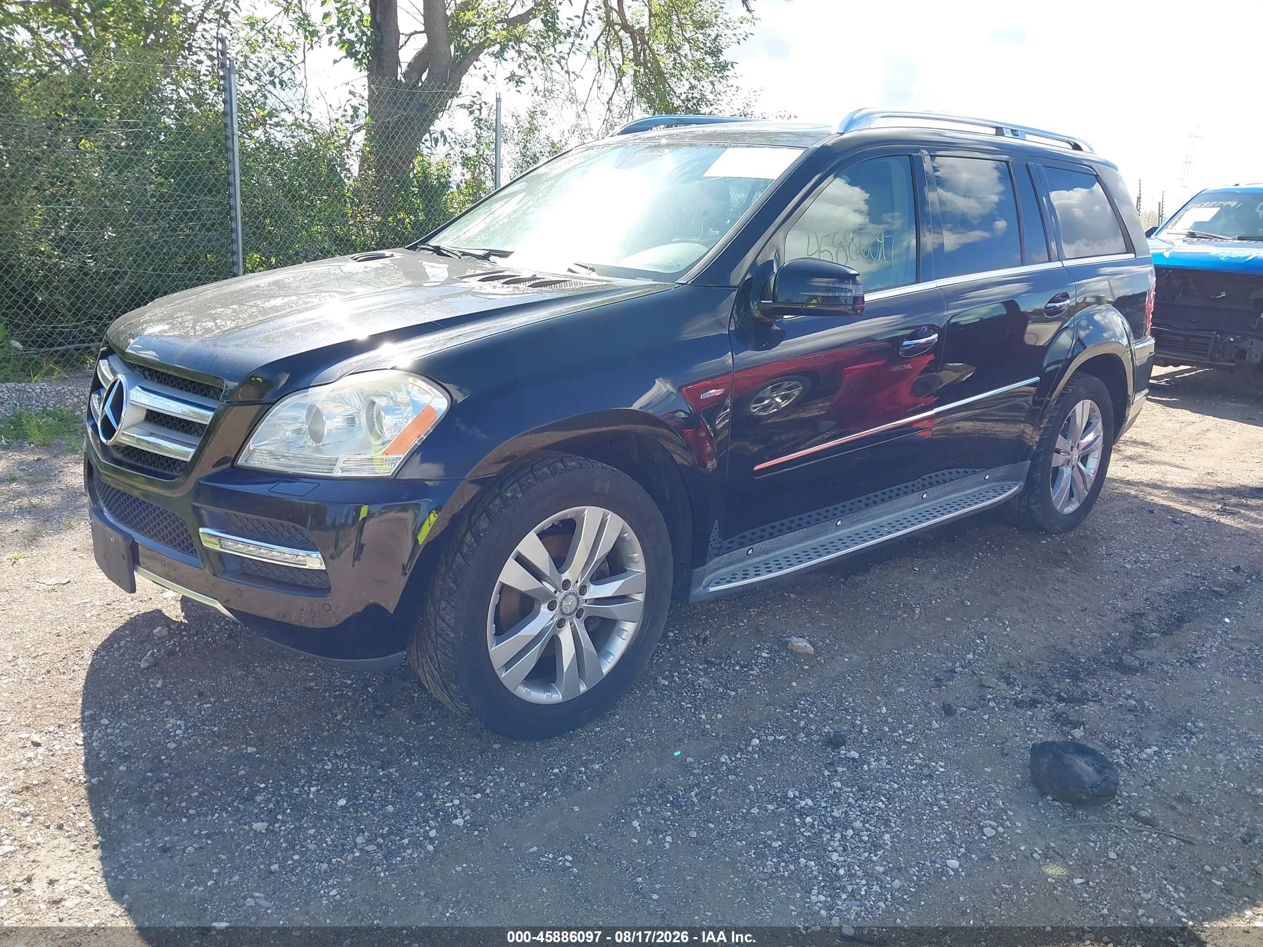 2012 Mercedes-benz Gl 350 Bluetec 4matic Black vin: 4JGBF2FE5CA796177