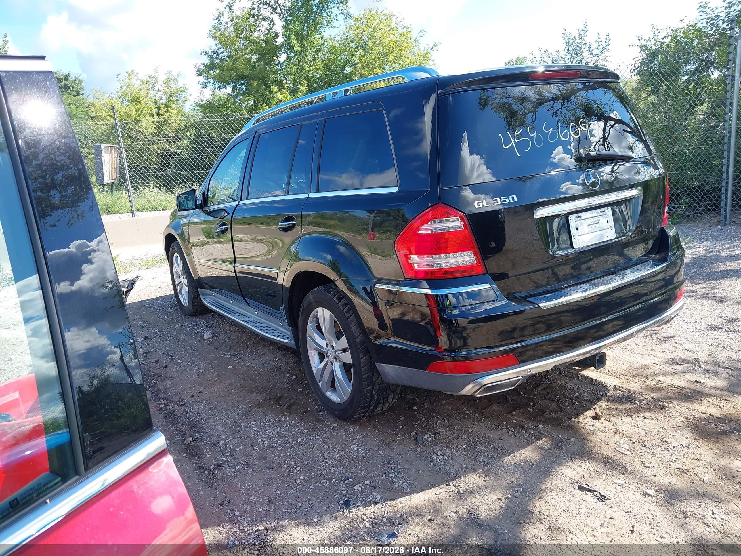 2012 Mercedes-benz Gl 350 Bluetec 4matic Black vin: 4JGBF2FE5CA796177