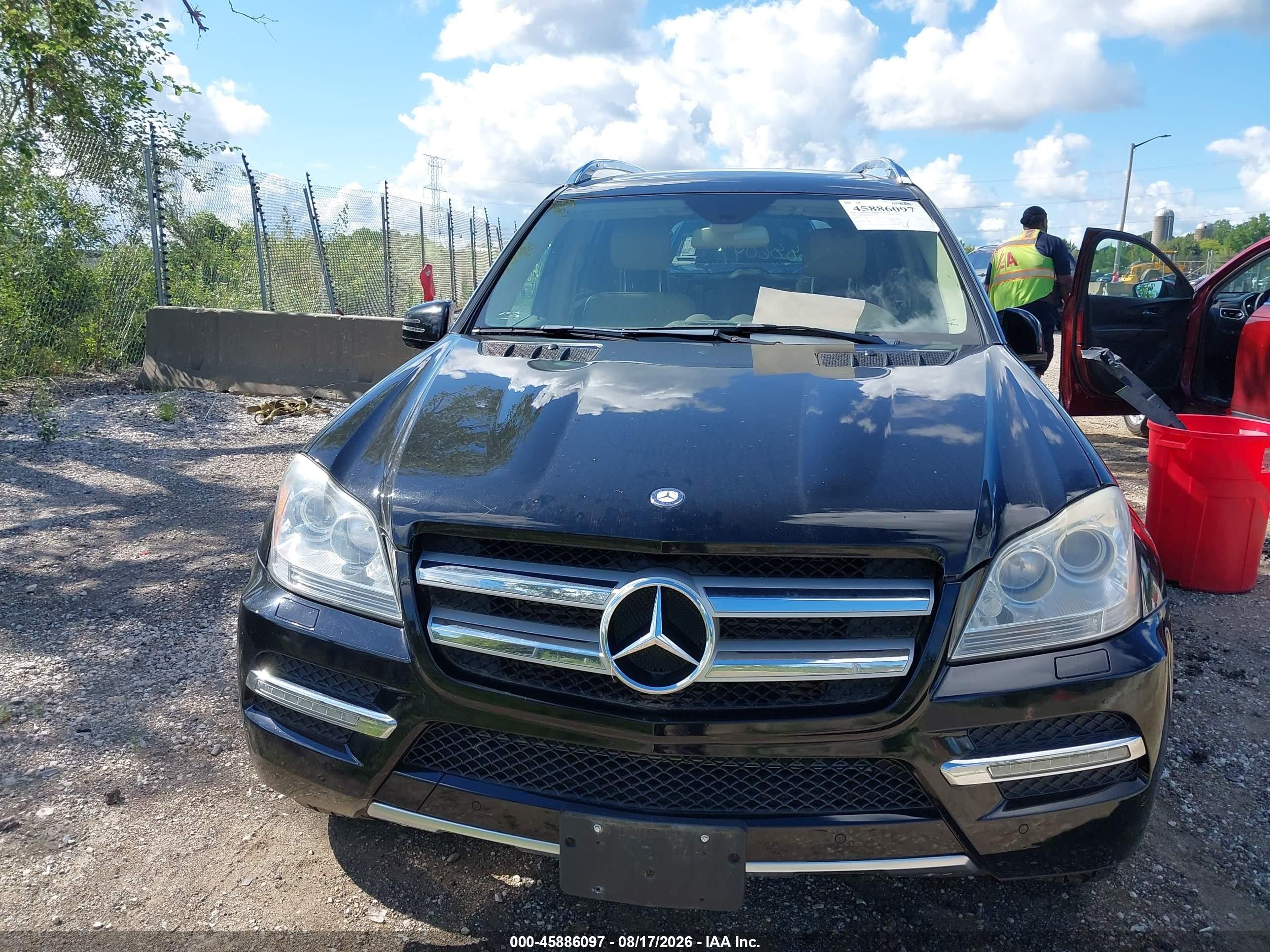 2012 Mercedes-benz Gl 350 Bluetec 4matic Black vin: 4JGBF2FE5CA796177