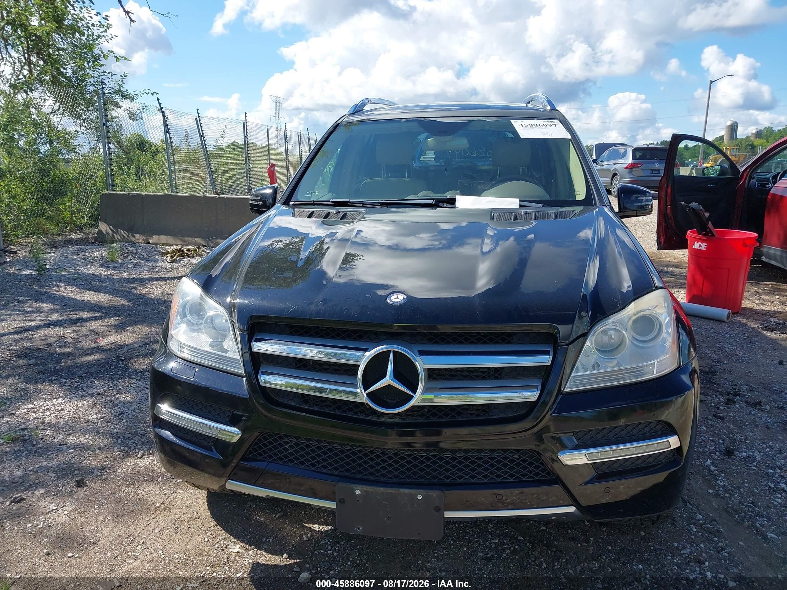 2012 Mercedes-benz Gl 350 Bluetec 4matic Black vin: 4JGBF2FE5CA796177