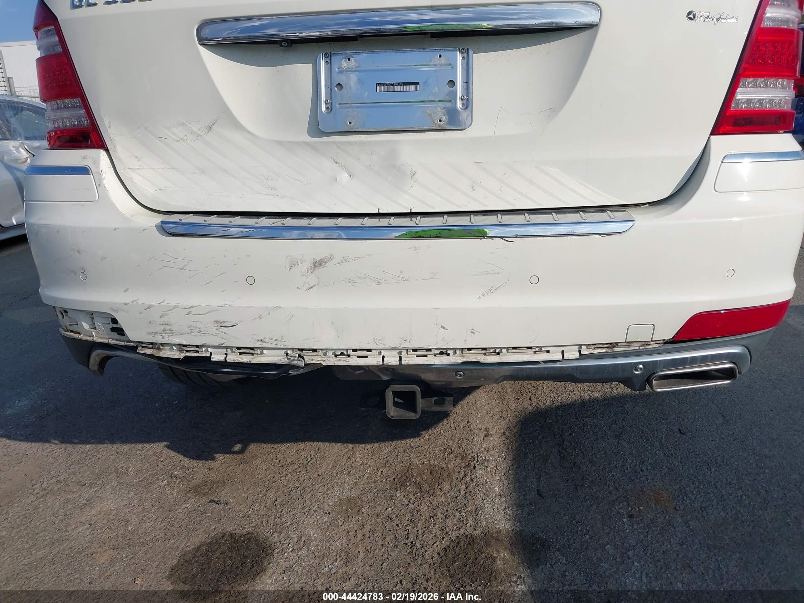 2012 Mercedes-benz Gl 350 Bluetec 4matic Белый vin: 4JGBF2FE5CA802592