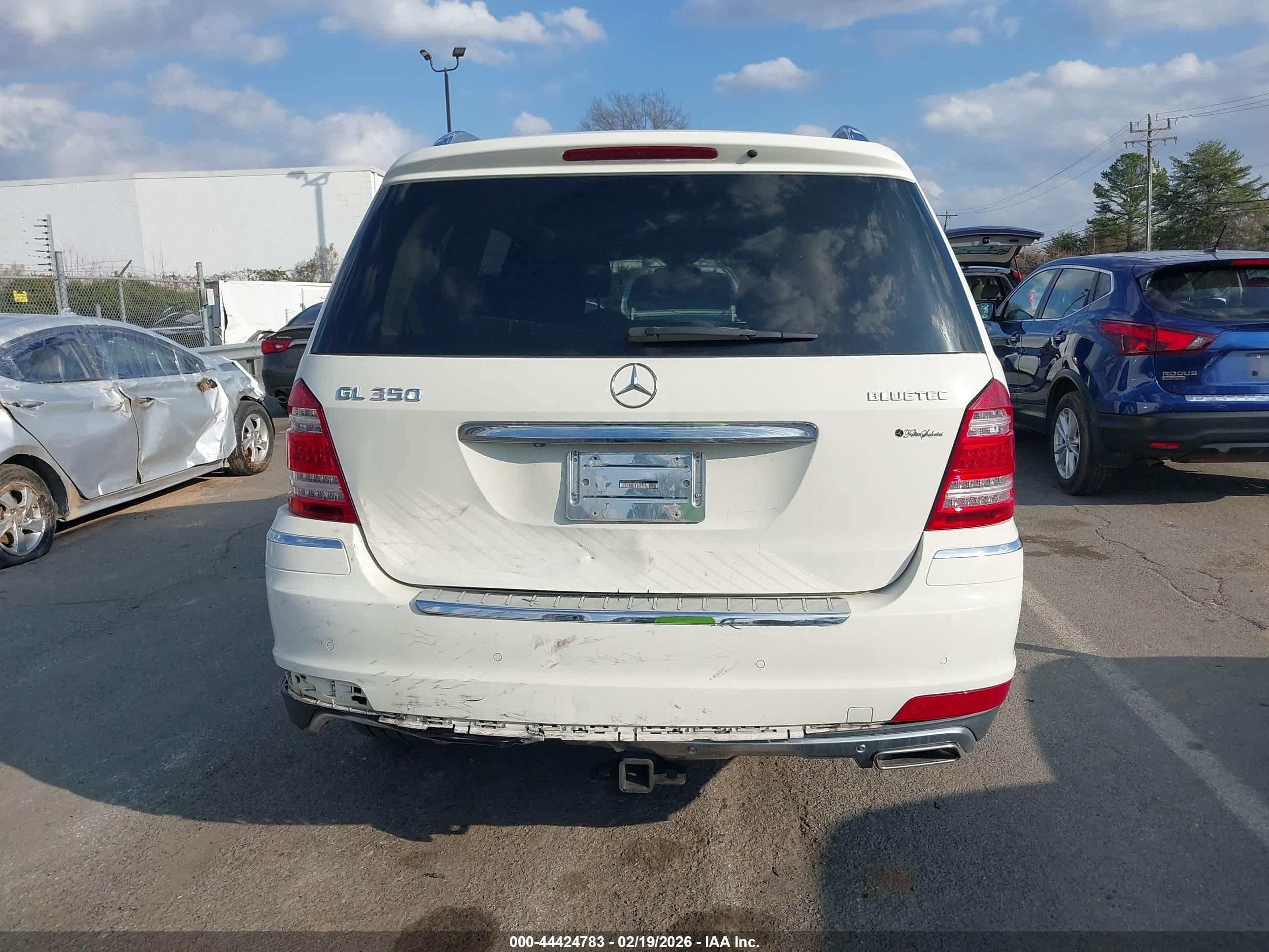 2012 Mercedes-benz Gl 350 Bluetec 4matic Белый vin: 4JGBF2FE5CA802592
