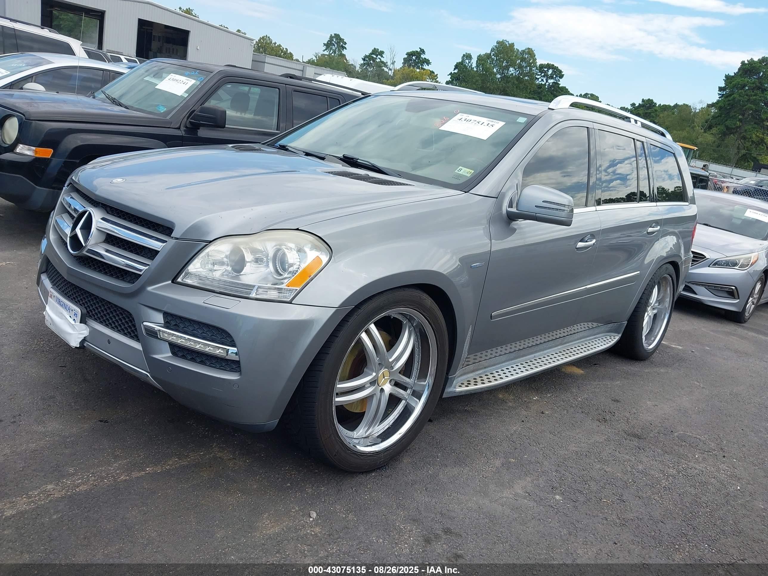 2011 Mercedes-benz Gl 350 Bluetec 4matic Gray vin: 4JGBF2FE6BA759301