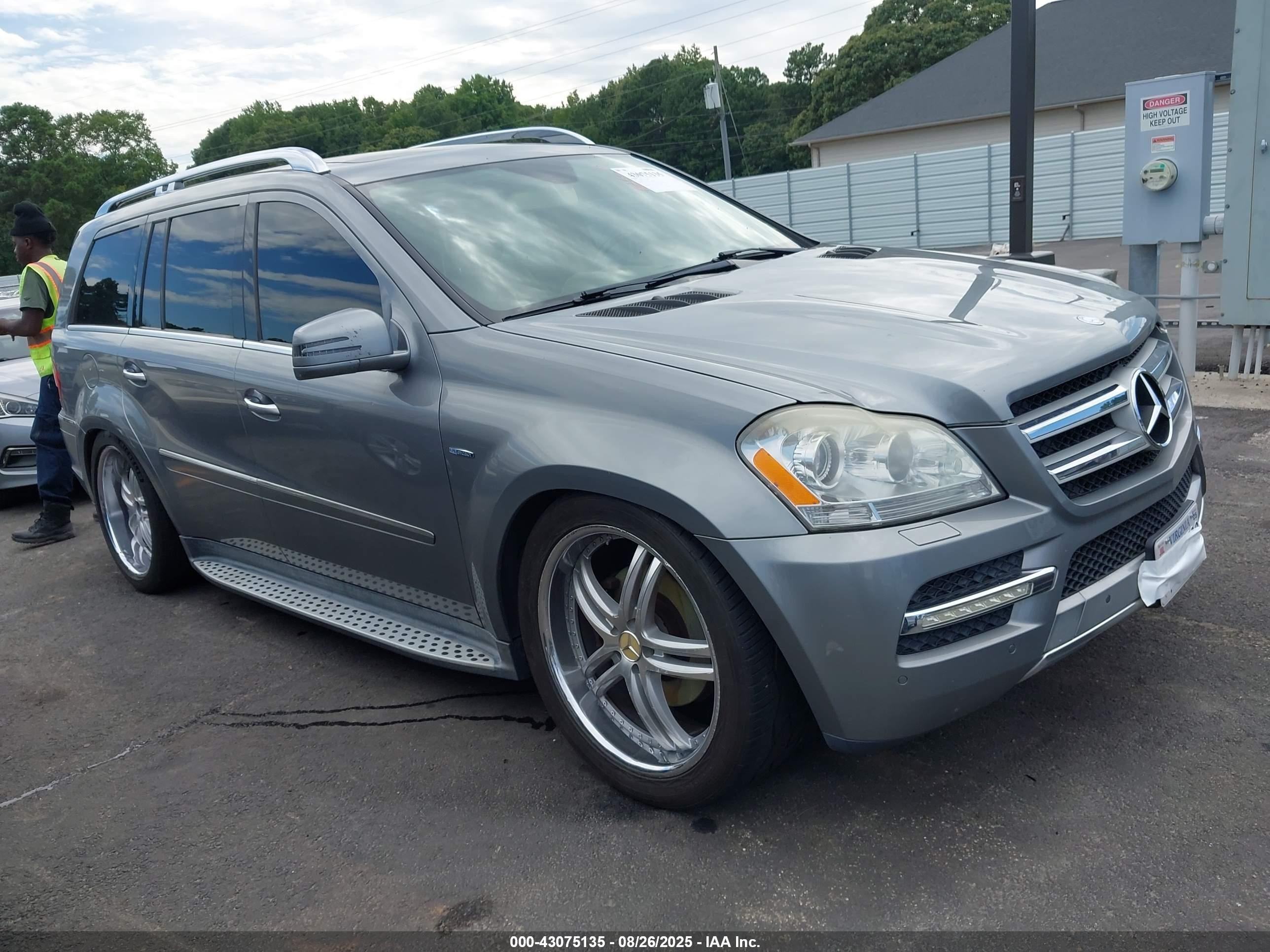 2011 Mercedes-benz Gl 350 Bluetec 4matic Gray vin: 4JGBF2FE6BA759301