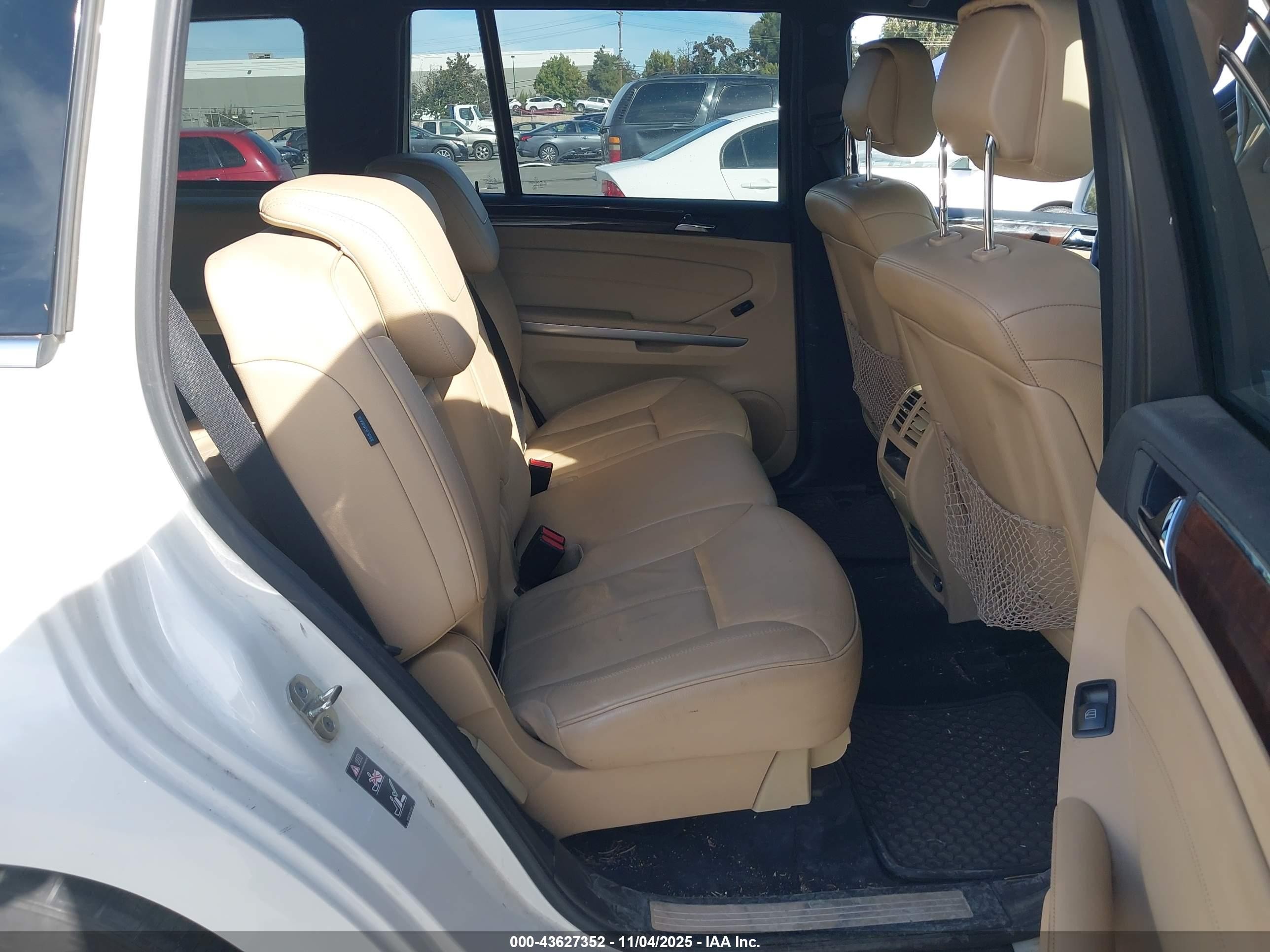 2012 Mercedes-benz Gl 350 Bluetec 4matic Белый vin: 4JGBF2FE6CA767965
