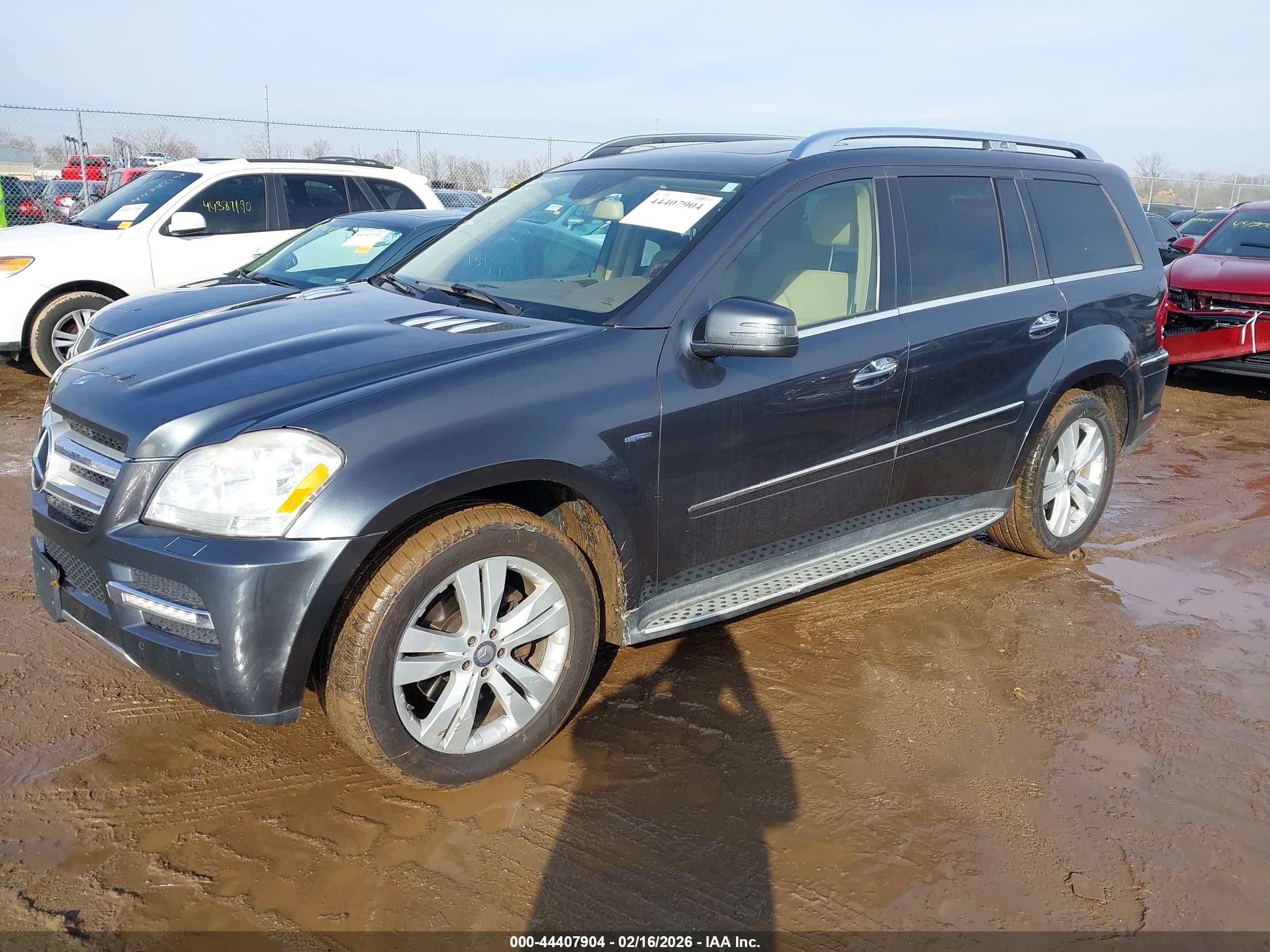 2012 Mercedes-benz Gl 350 Bluetec 4matic Blue vin: 4JGBF2FE6CA779937