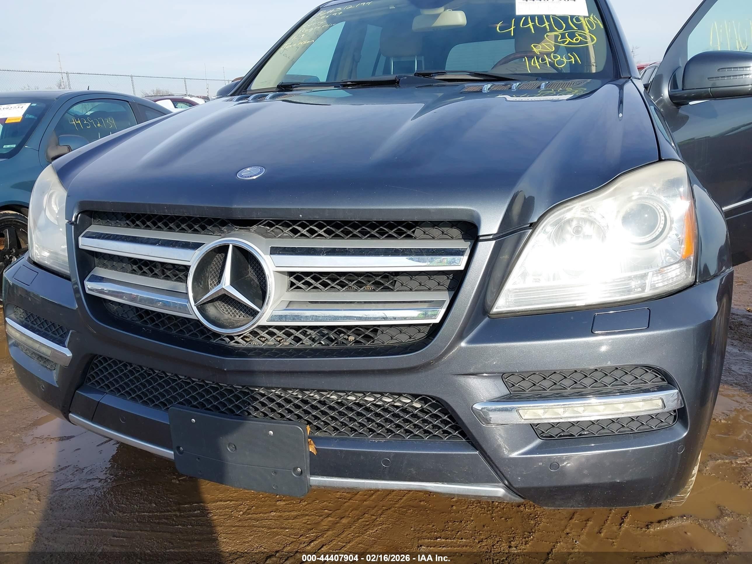 2012 Mercedes-benz Gl 350 Bluetec 4matic Blue vin: 4JGBF2FE6CA779937