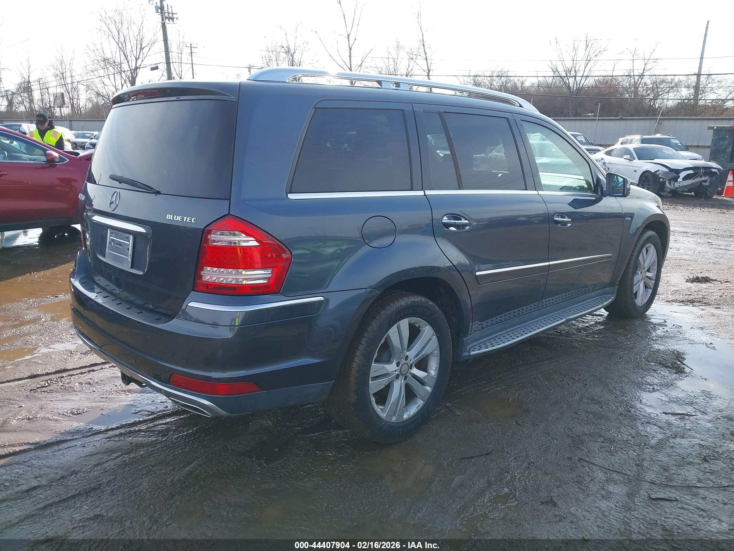 2012 Mercedes-benz Gl 350 Bluetec 4matic Blue vin: 4JGBF2FE6CA779937