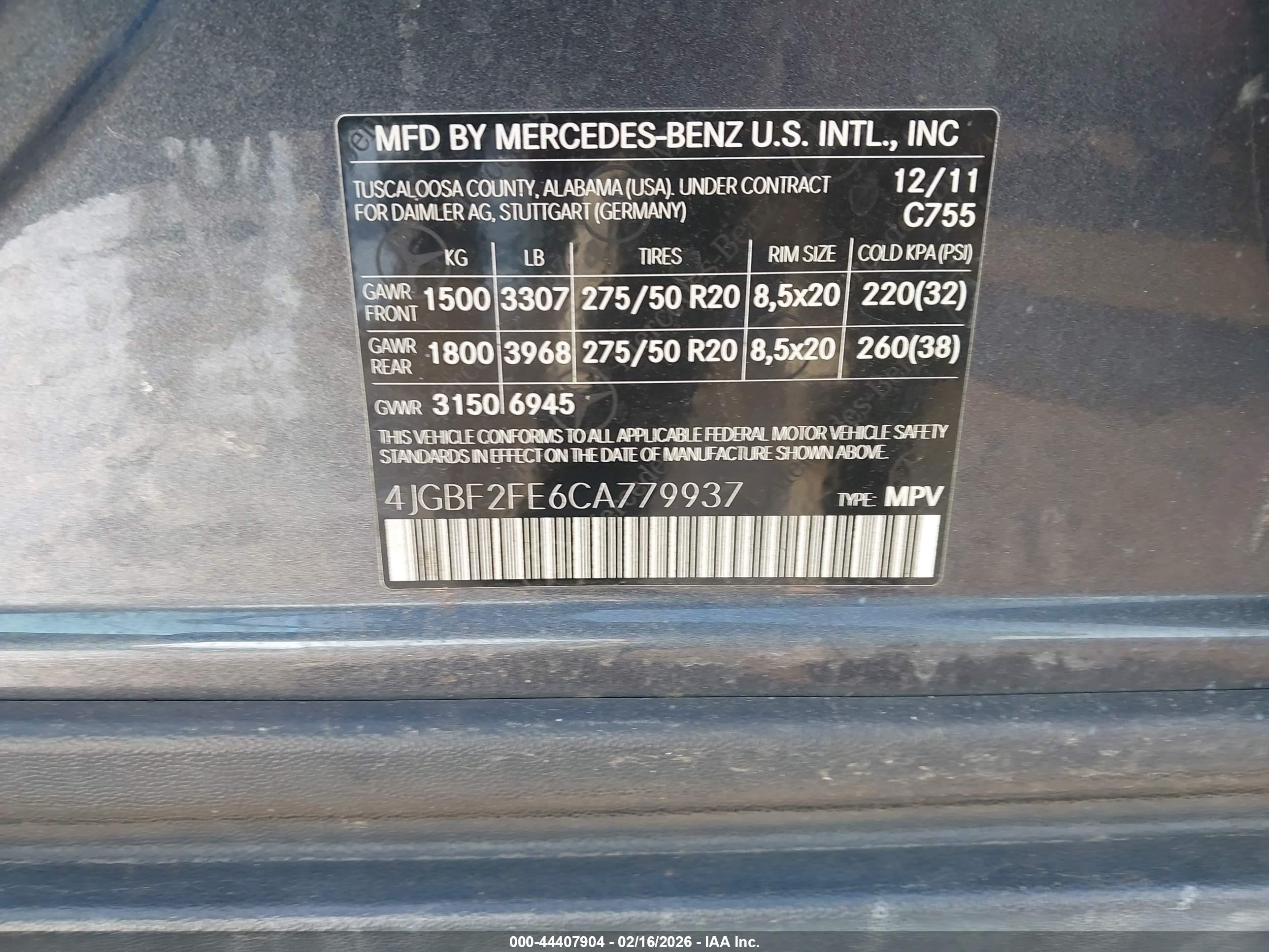 2012 Mercedes-benz Gl 350 Bluetec 4matic Blue vin: 4JGBF2FE6CA779937