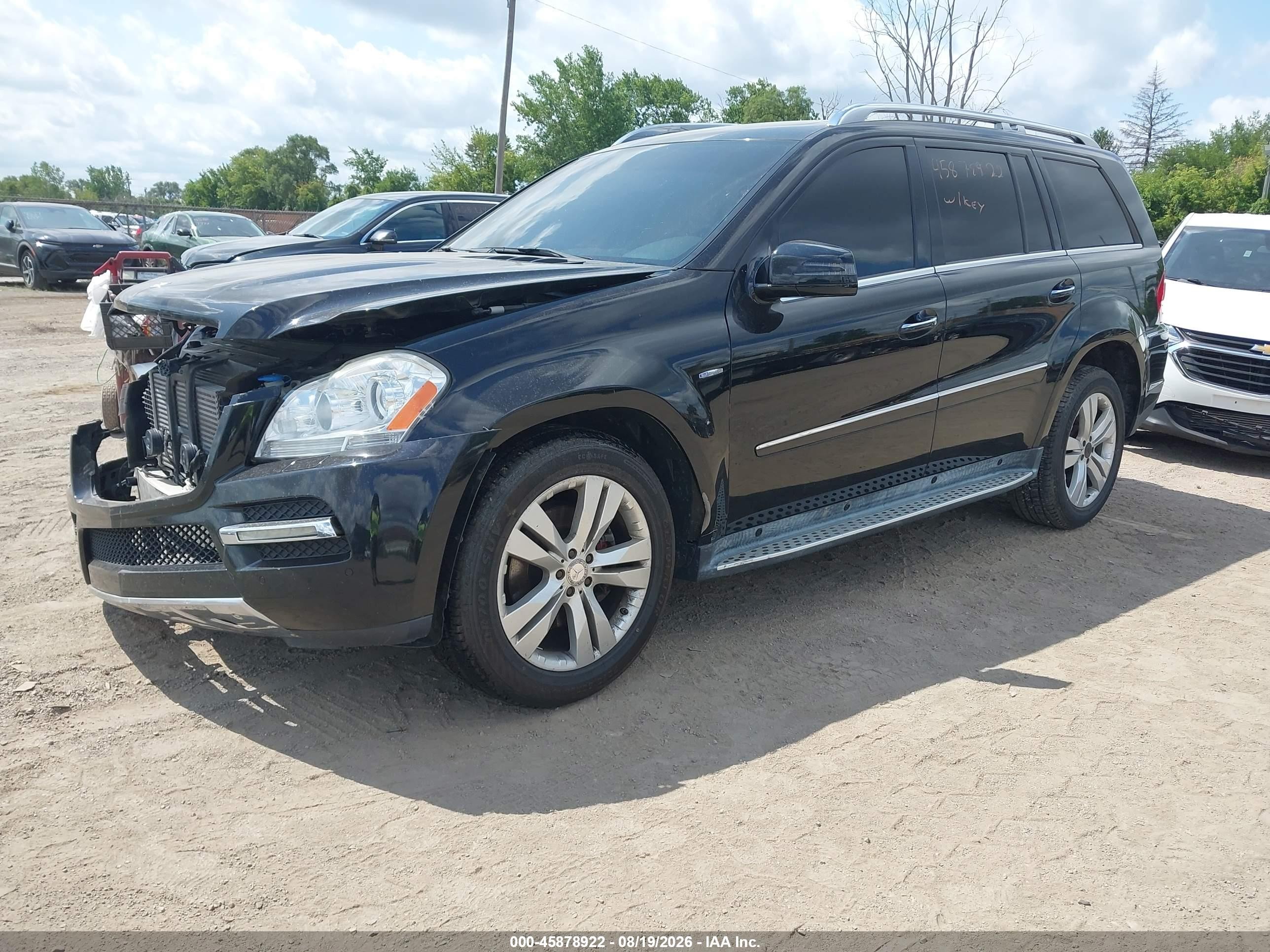 2012 Mercedes-benz Gl 350 Bluetec 4matic Black vin: 4JGBF2FE6CA794857
