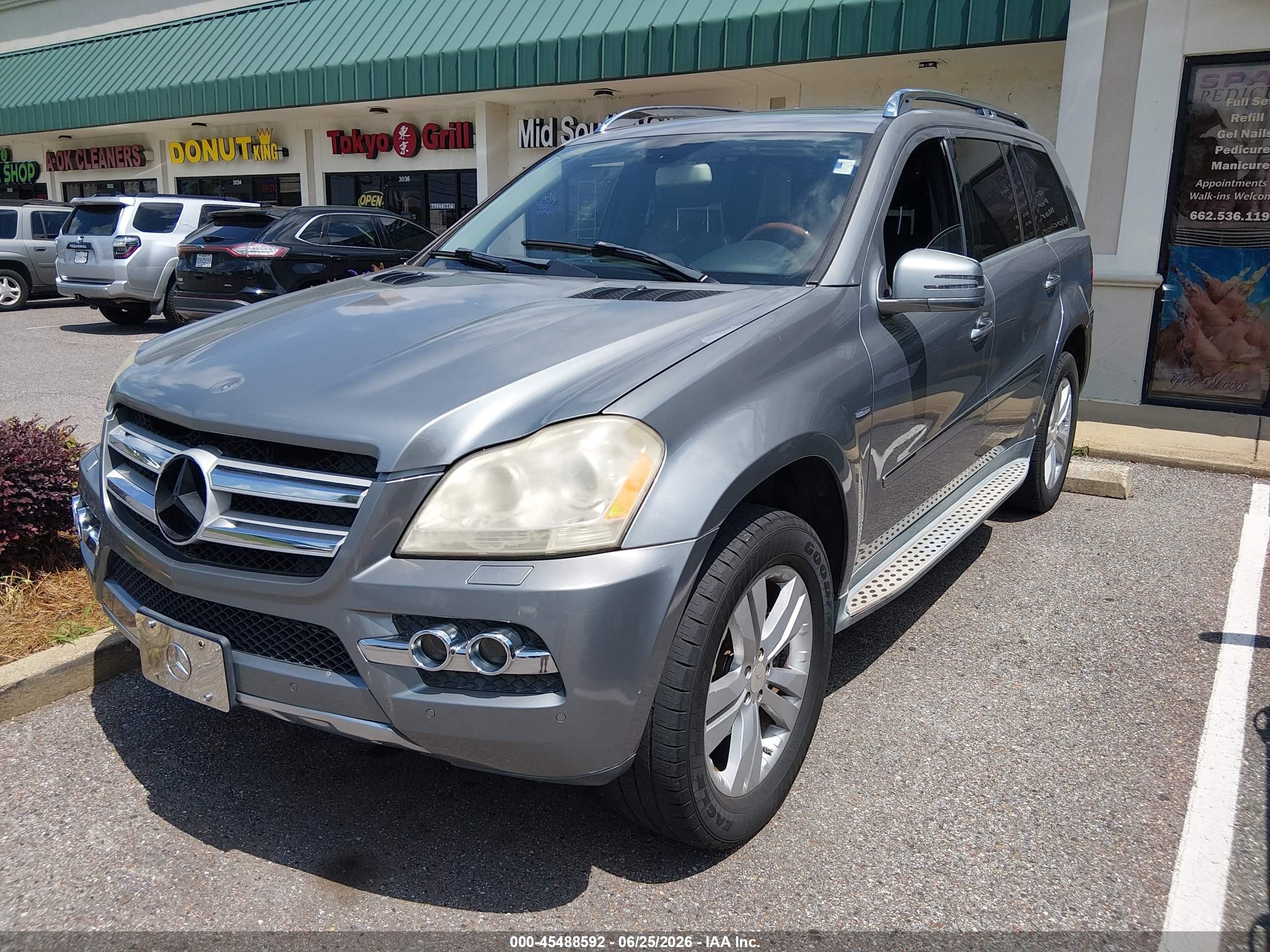 2011 Mercedes-benz Gl 350 Bluetec Silver vin: 4JGBF2FE7BA625106