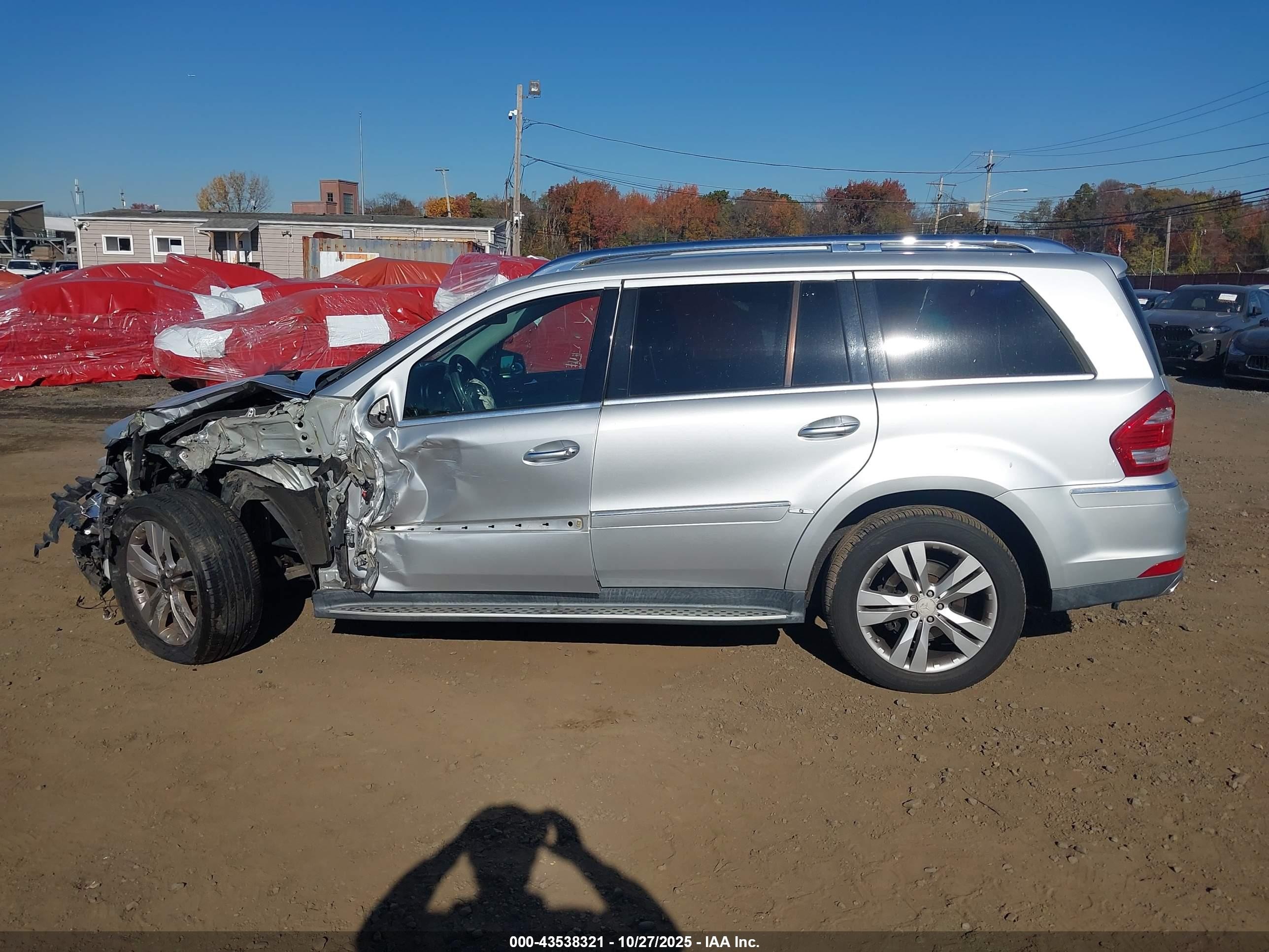 2011 Mercedes-benz Gl 350 Bluetec 4matic Silver vin: 4JGBF2FE7BA692966