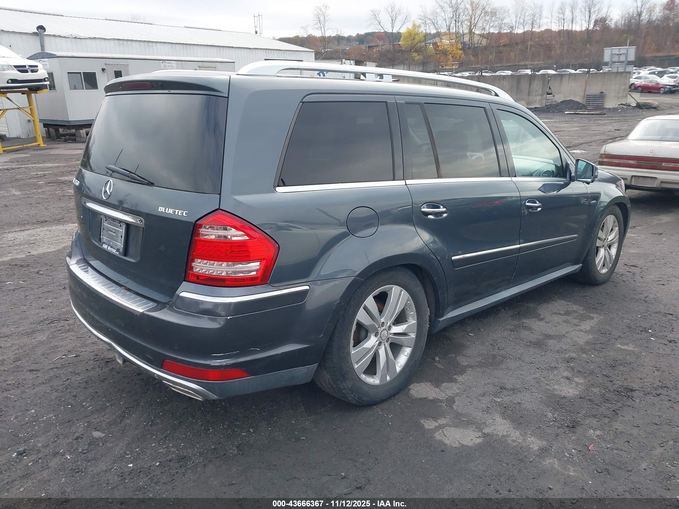 2012 Mercedes-benz Gl 350 Bluetec 4matic Серый vin: 4JGBF2FE7CA793085