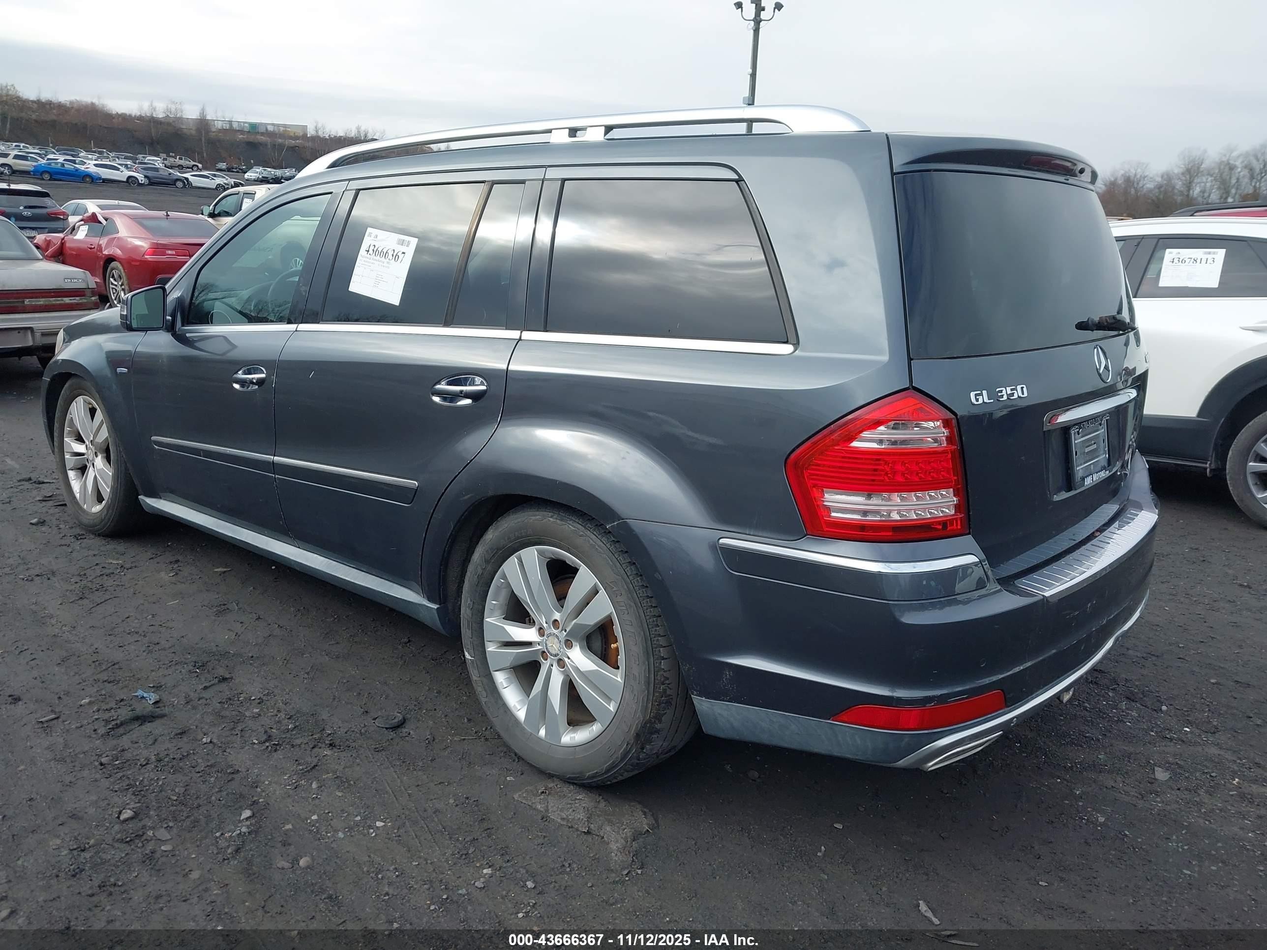 2012 Mercedes-benz Gl 350 Bluetec 4matic Серый vin: 4JGBF2FE7CA793085