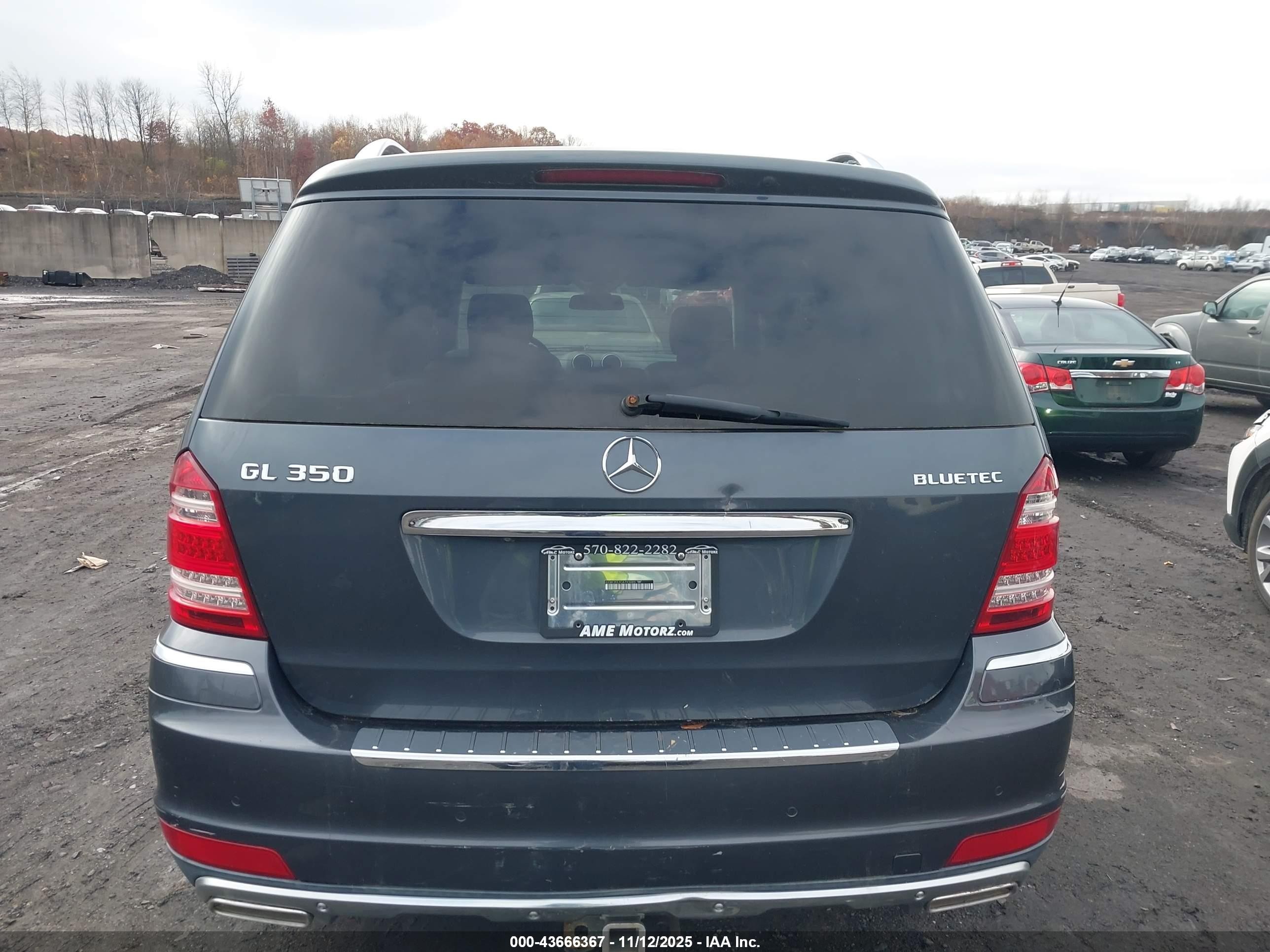 2012 Mercedes-benz Gl 350 Bluetec 4matic Серый vin: 4JGBF2FE7CA793085
