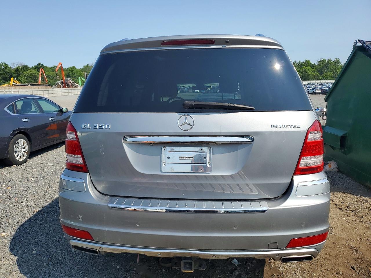 2012 Mercedes-benz Gl 350 Bluetec Gray vin: 4JGBF2FE7CA800830