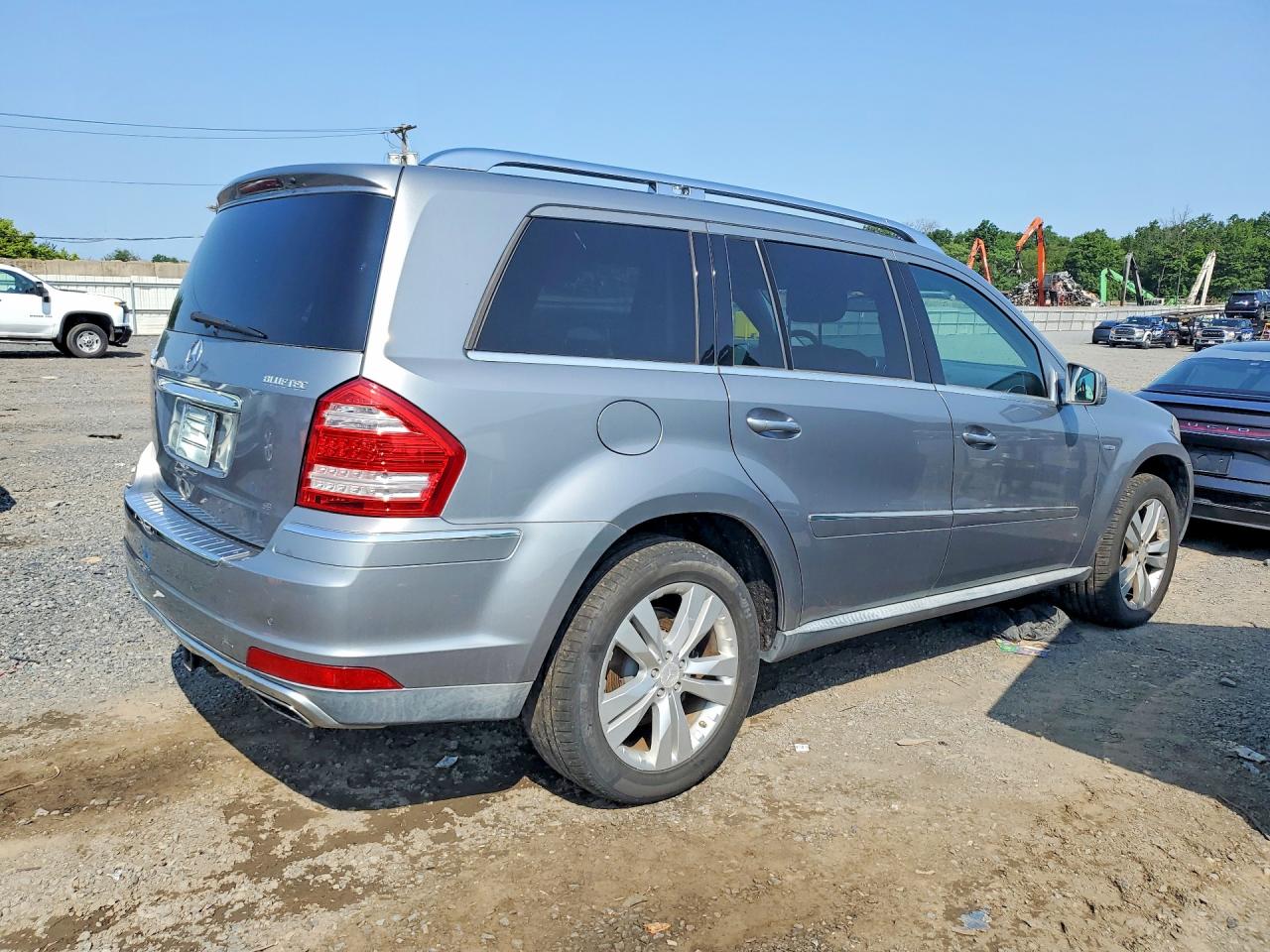 2012 Mercedes-benz Gl 350 Bluetec Gray vin: 4JGBF2FE7CA800830