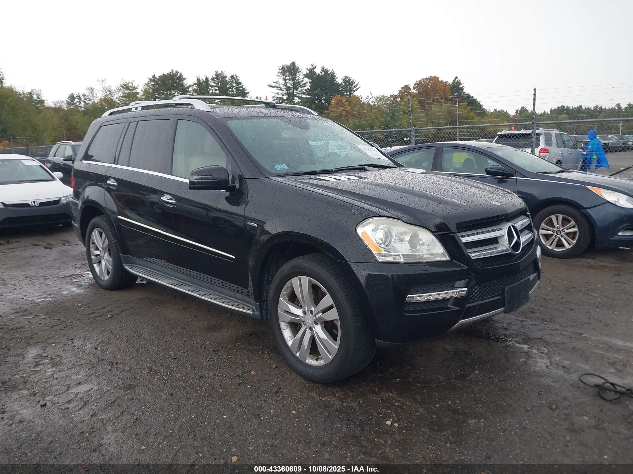 2011 Mercedes-benz Gl 350 Bluetec 4matic Black vin: 4JGBF2FE8BA639435