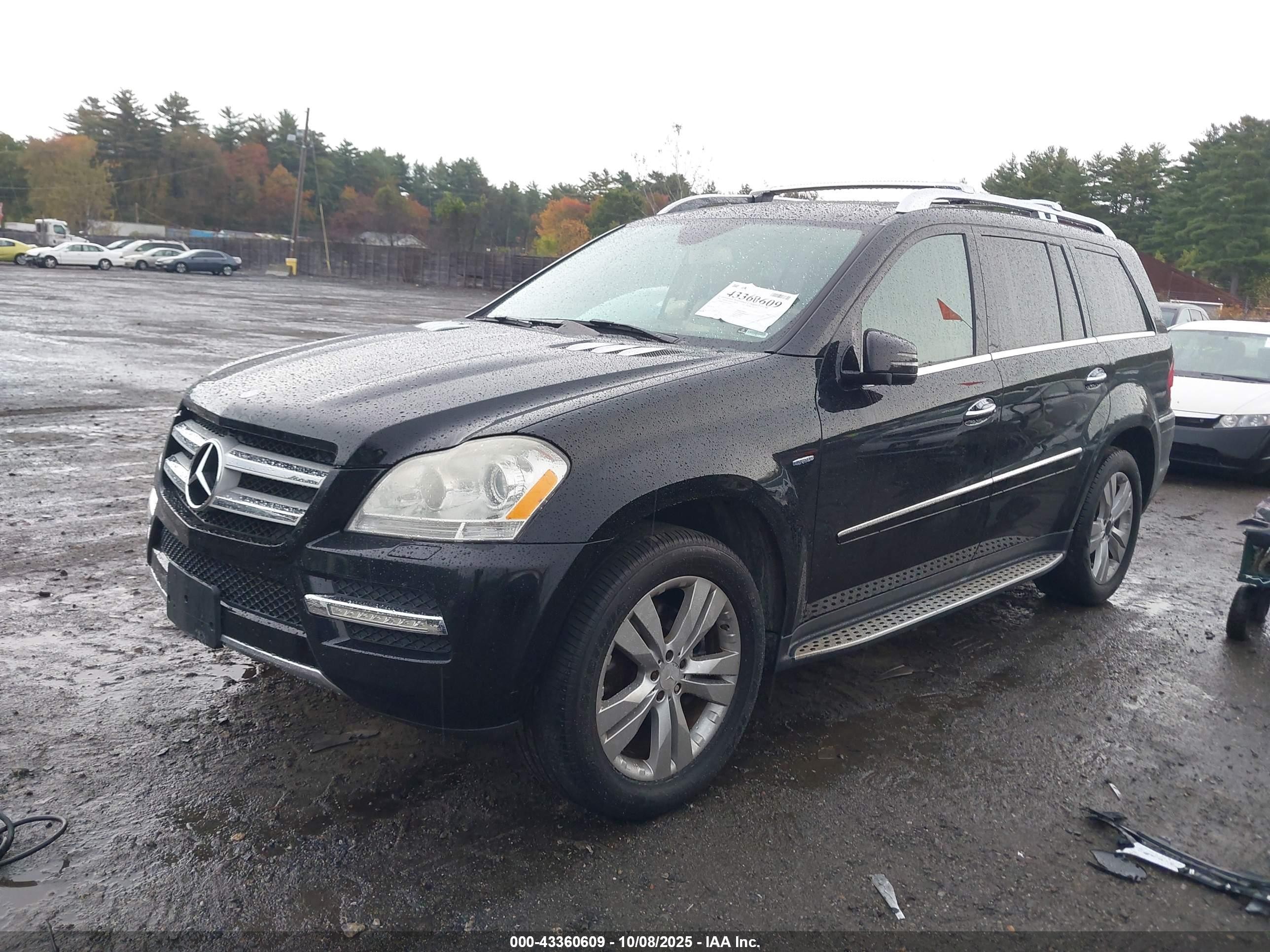 2011 Mercedes-benz Gl 350 Bluetec 4matic Black vin: 4JGBF2FE8BA639435