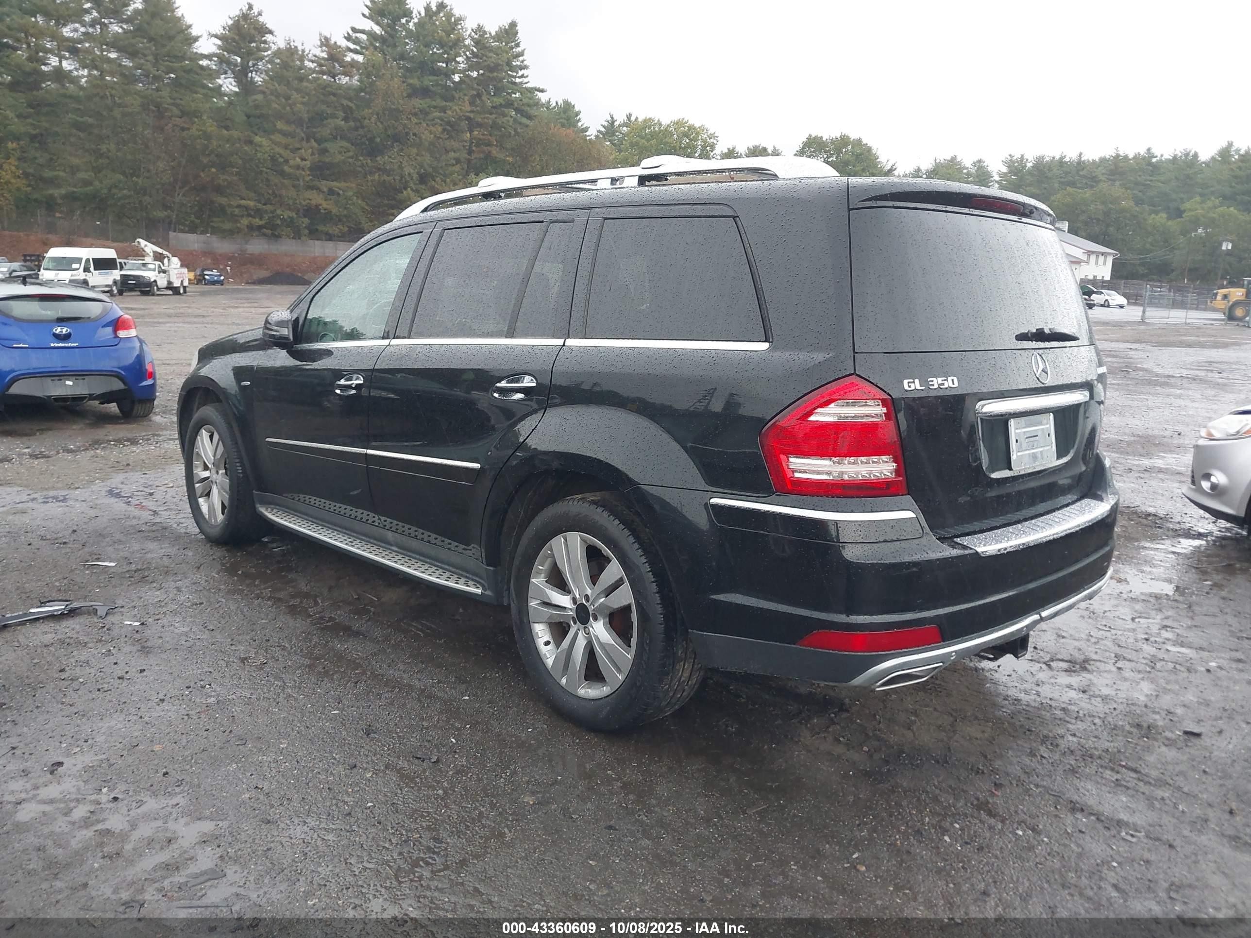 2011 Mercedes-benz Gl 350 Bluetec 4matic Black vin: 4JGBF2FE8BA639435