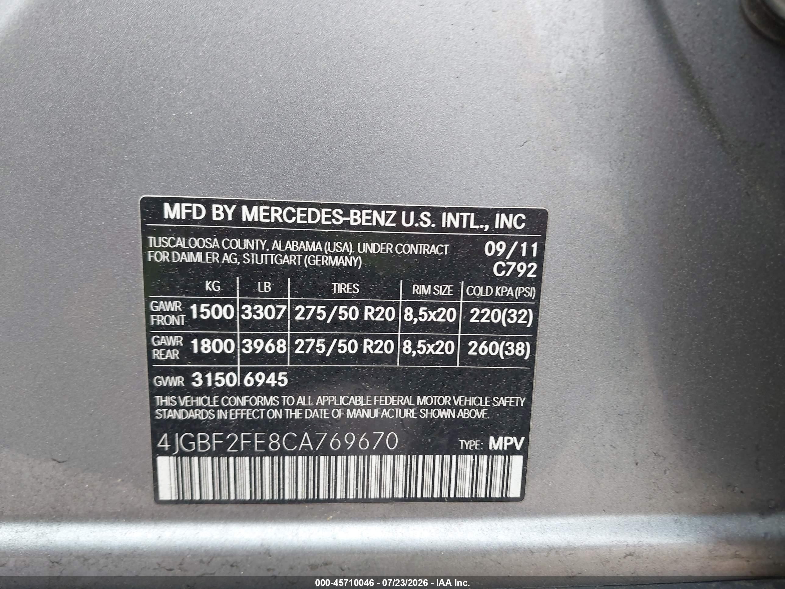 2012 Mercedes-benz Gl 350 Bluetec 4matic Gray vin: 4JGBF2FE8CA769670