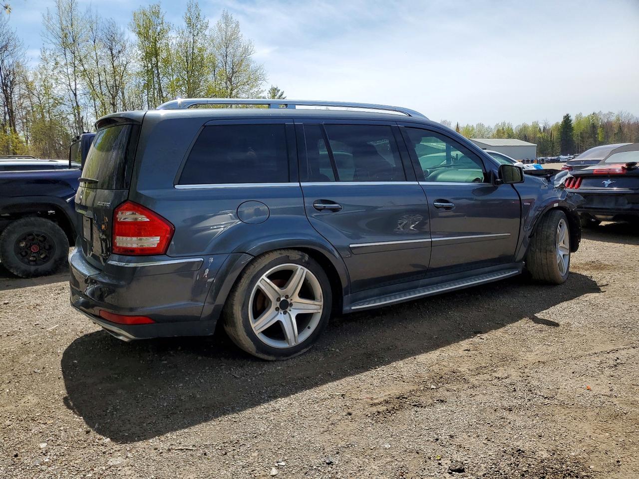 2012 Mercedes-benz Gl 350 Bluetec Charcoal vin: 4JGBF2FE8CA784055