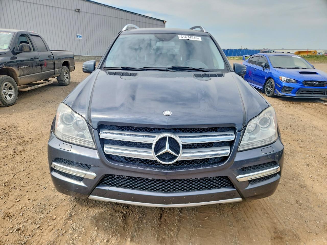 2011 Mercedes-benz Gl 350 Bluetec Gray vin: 4JGBF2FE9BA670595
